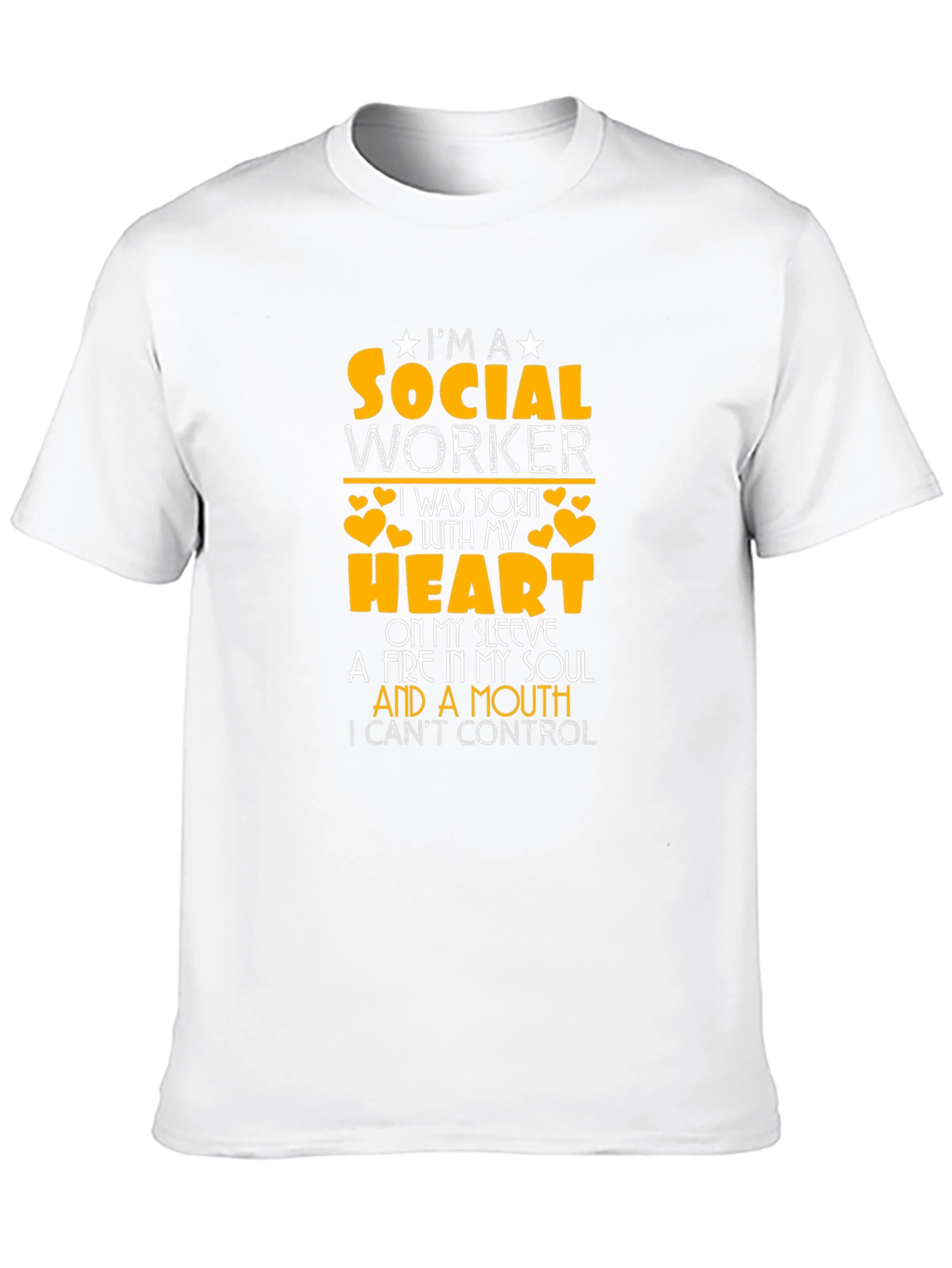 Social Worker T-Shirt - Heart & Soul Design