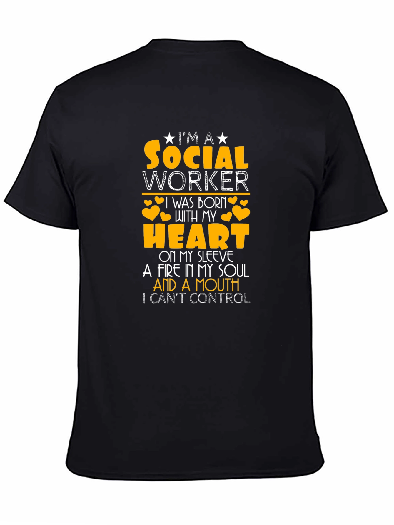 Social Worker T-Shirt - Heart & Soul Design