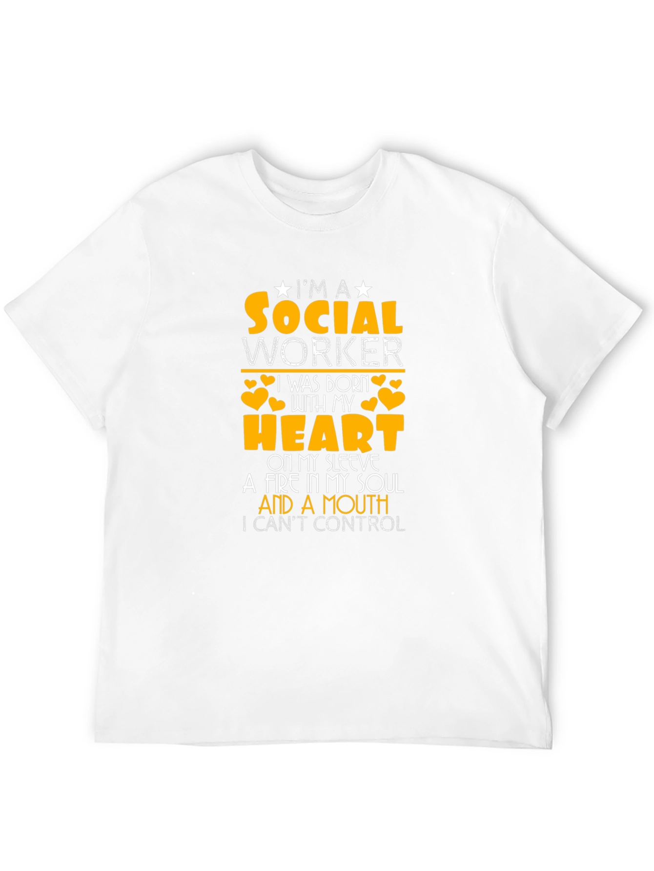 Social Worker T-Shirt - Heart & Soul Design
