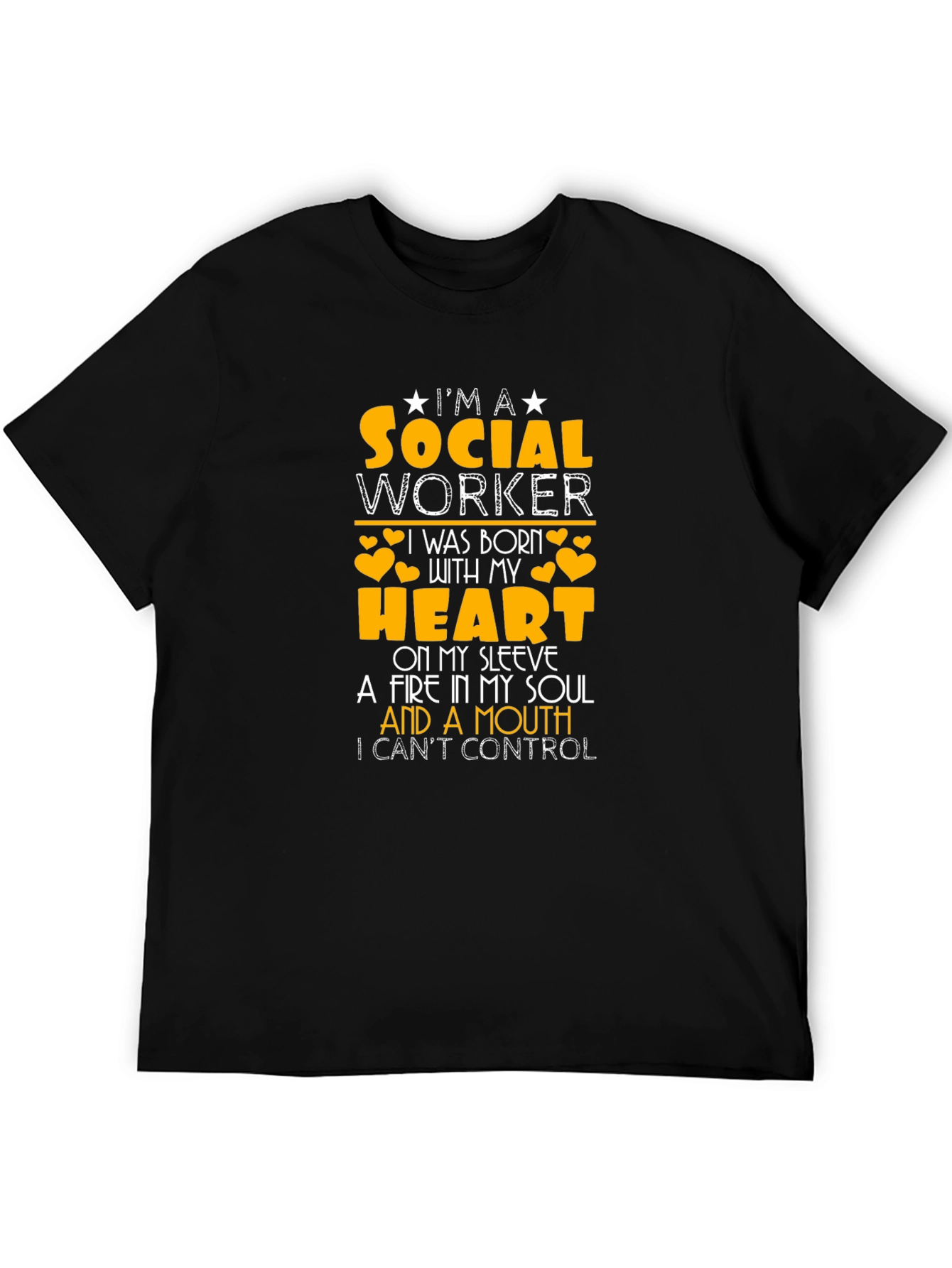 Social Worker T-Shirt - Heart & Soul Design