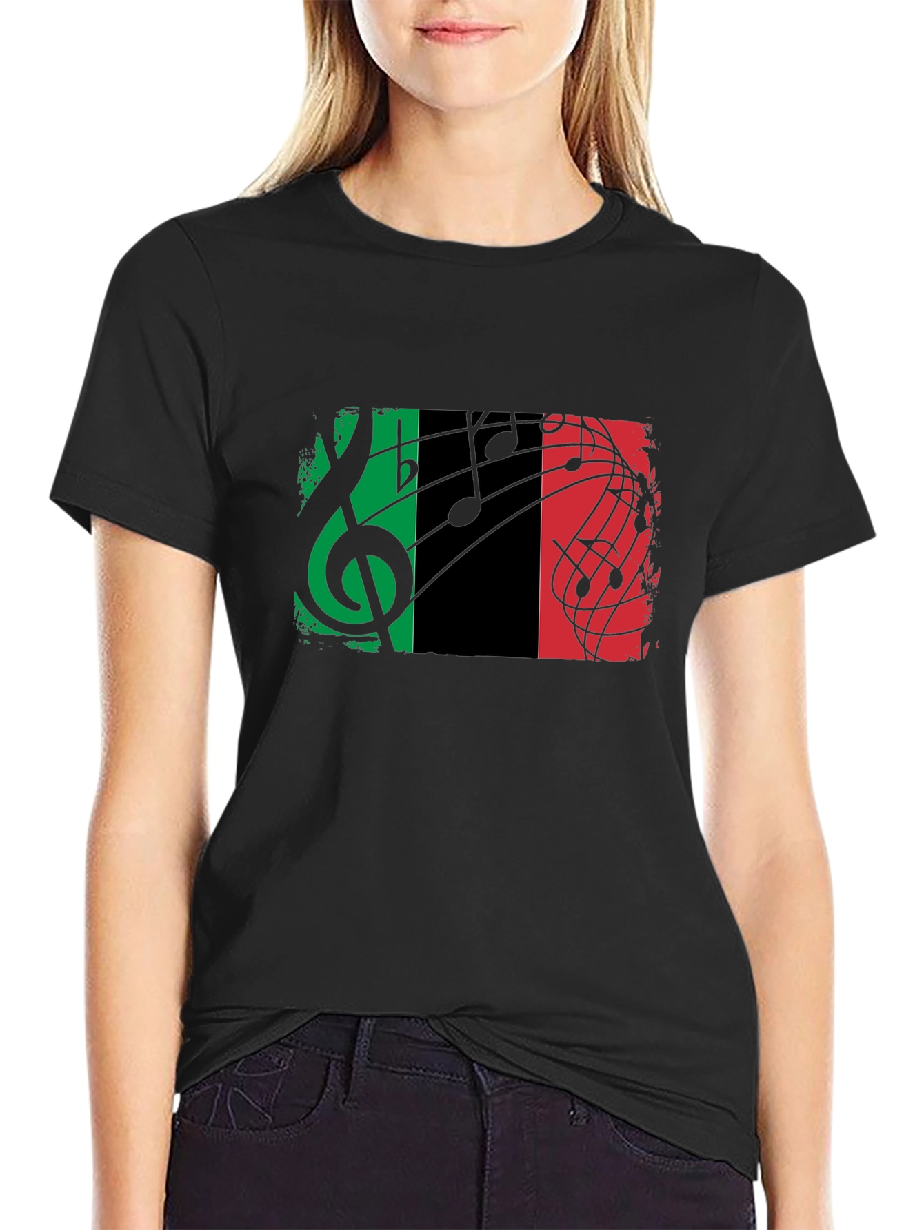 Italian Music Flag T-Shirt - Stylish Graphic Tee