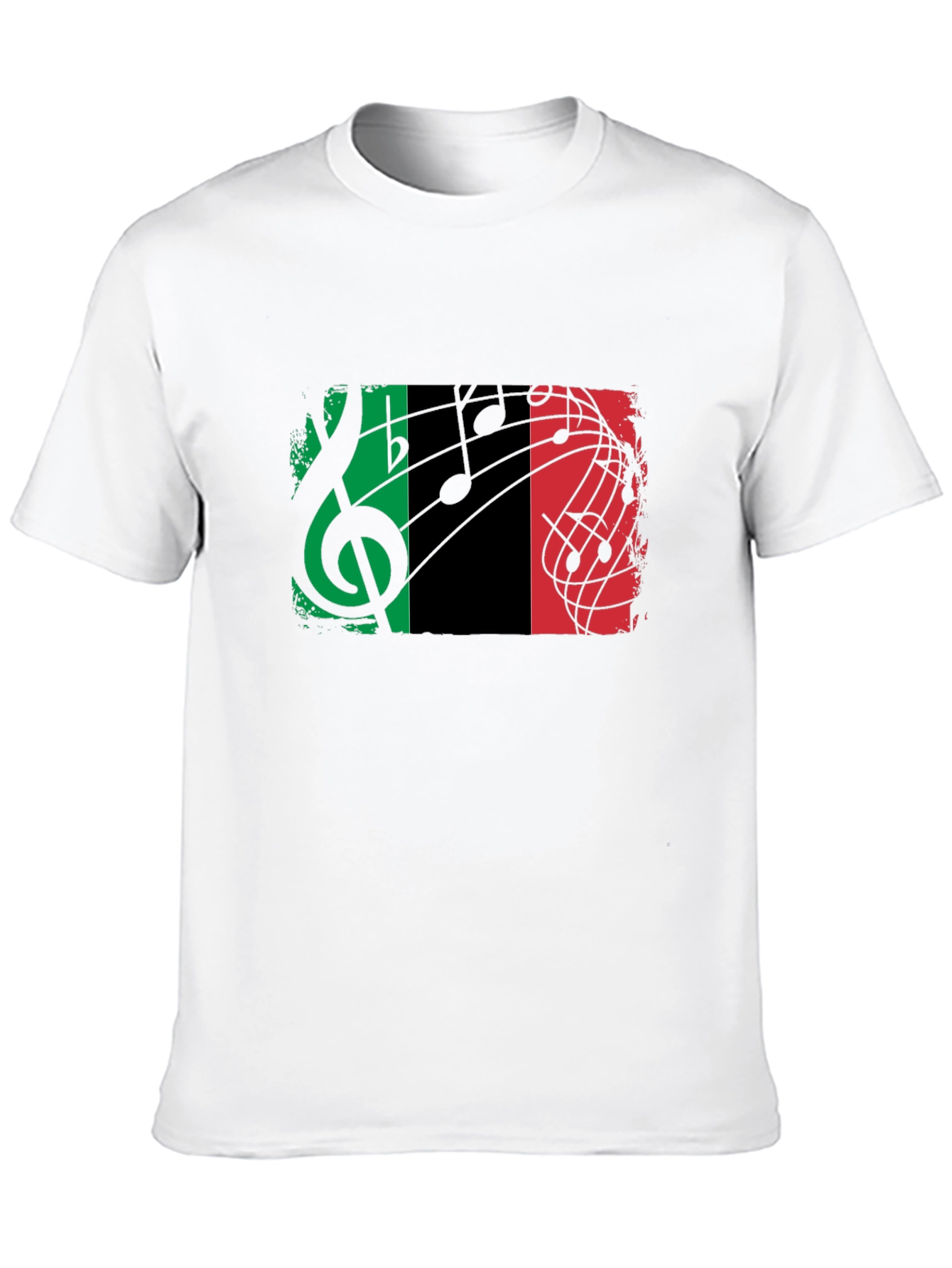 Italian Music Flag T-Shirt - Stylish Graphic Tee