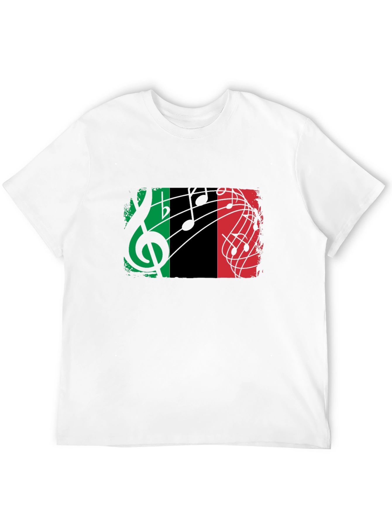 Italian Music Flag T-Shirt - Stylish Graphic Tee