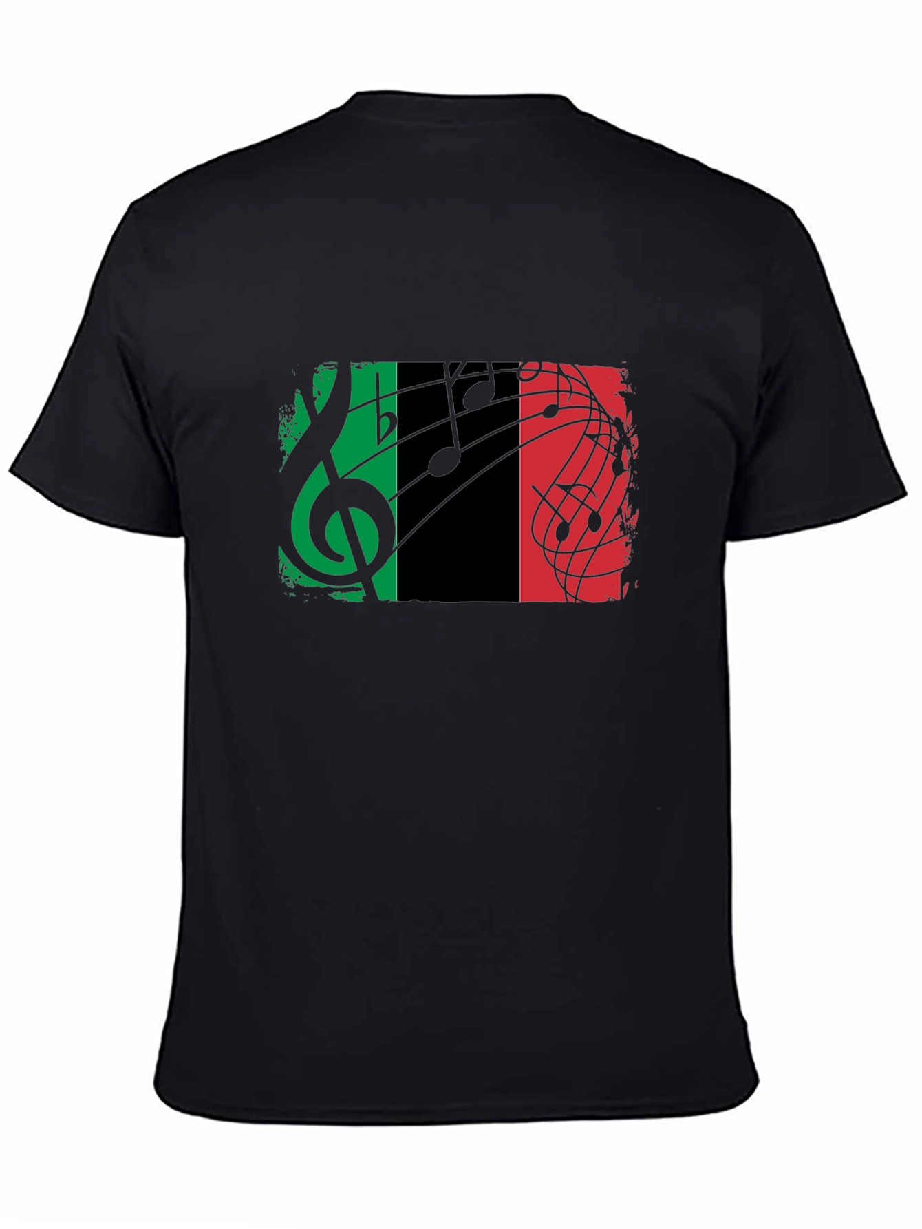 Italian Music Flag T-Shirt - Stylish Graphic Tee