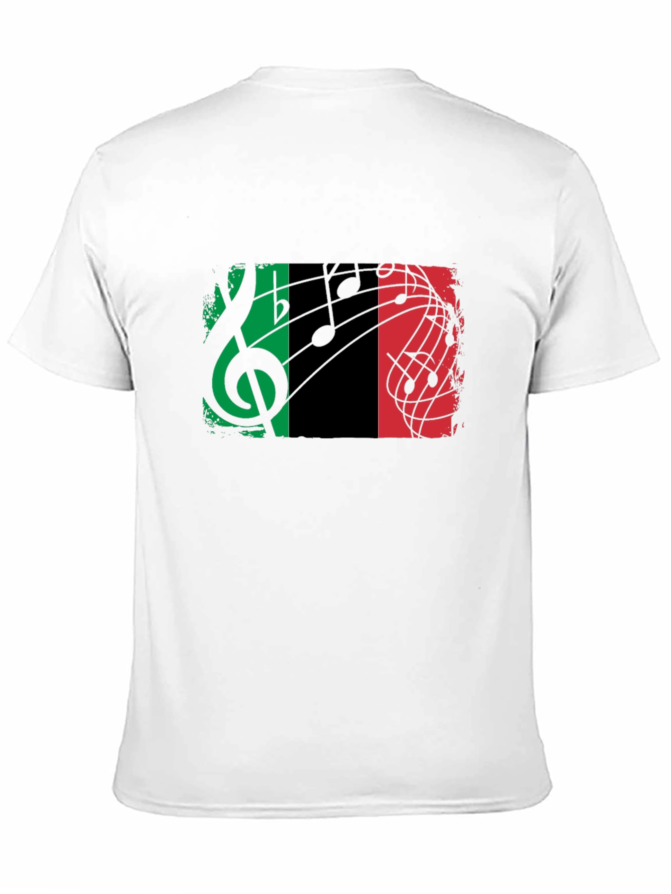 Italian Music Flag T-Shirt - Stylish Graphic Tee