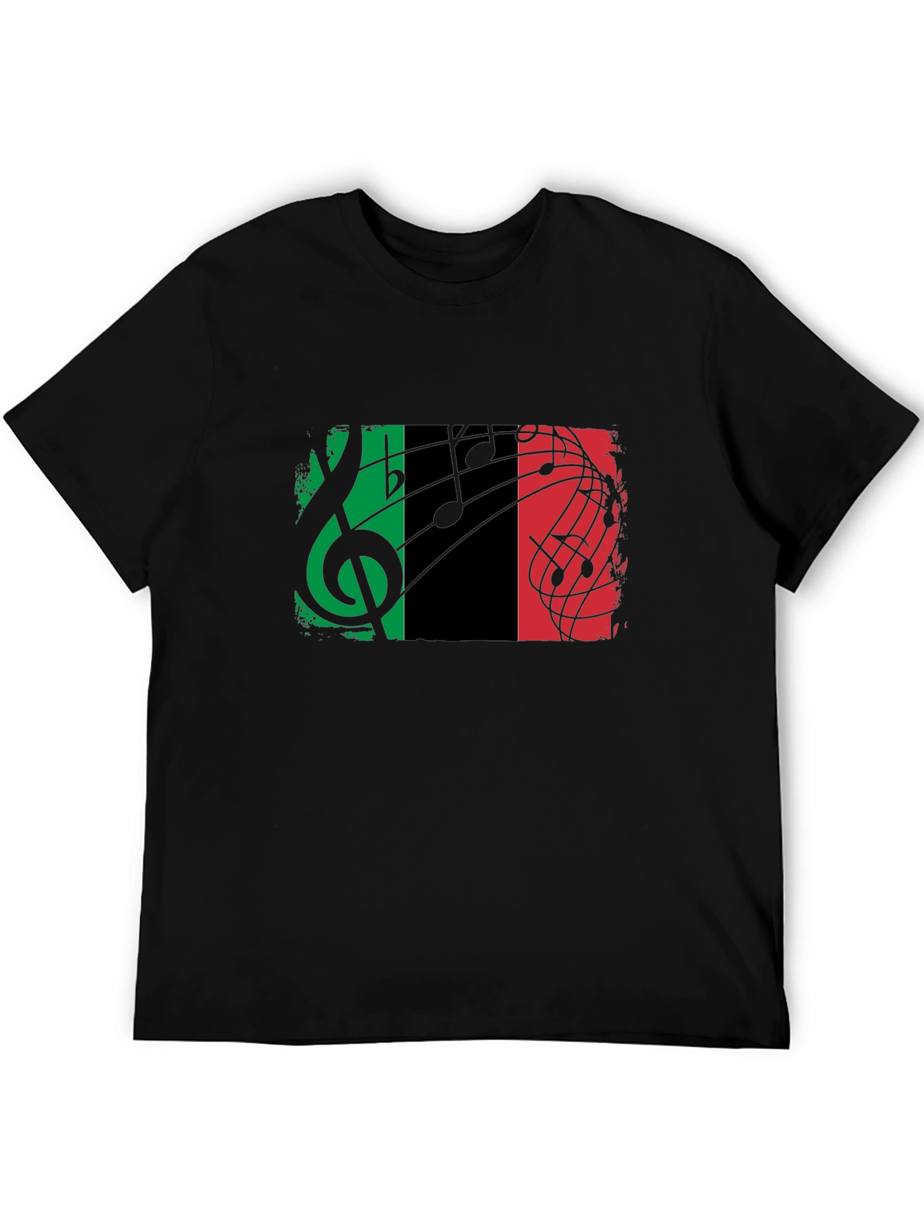 Italian Music Flag T-Shirt - Stylish Graphic Tee