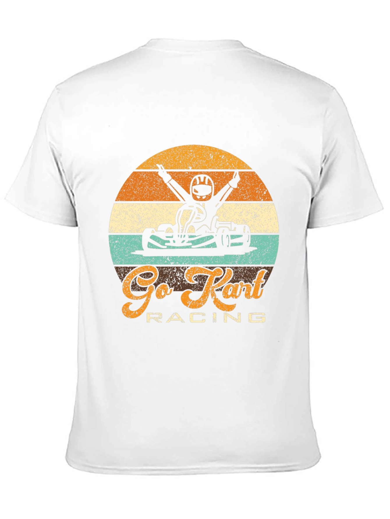 Go Kart Racing Graphic T-Shirt