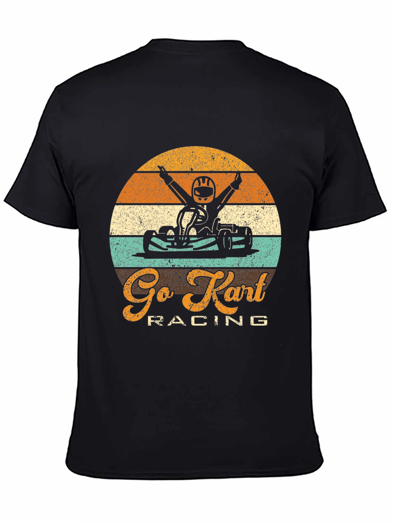 Go Kart Racing Graphic T-Shirt