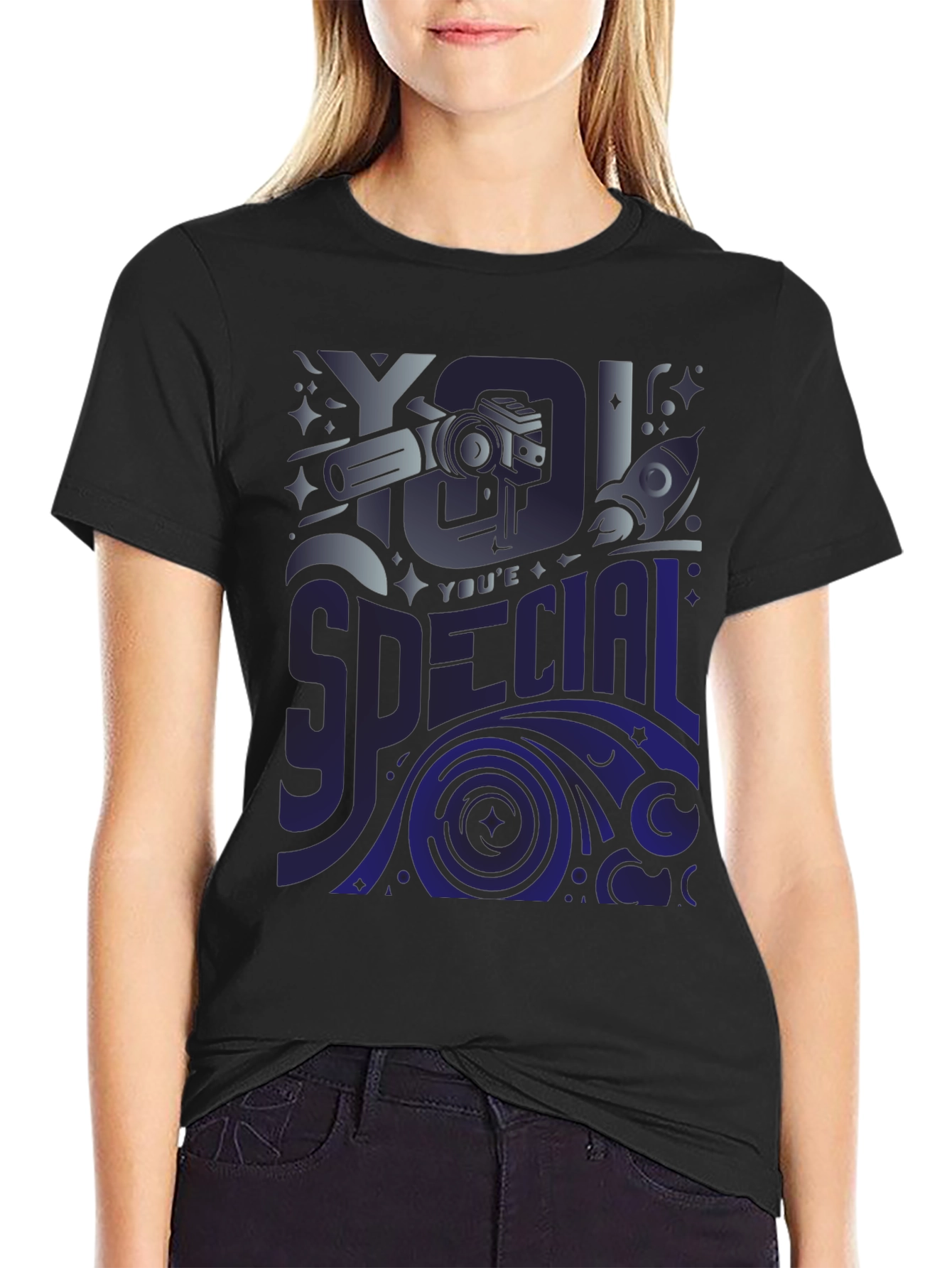 Youre Special Graphic Tee - Unisex Black T-Shirt