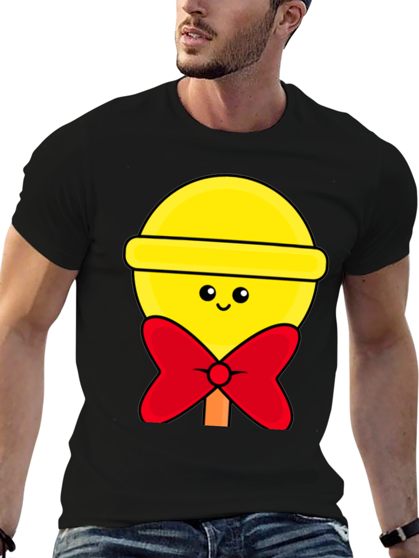 Cute Lollipop Graphic Tee - Sweet Style