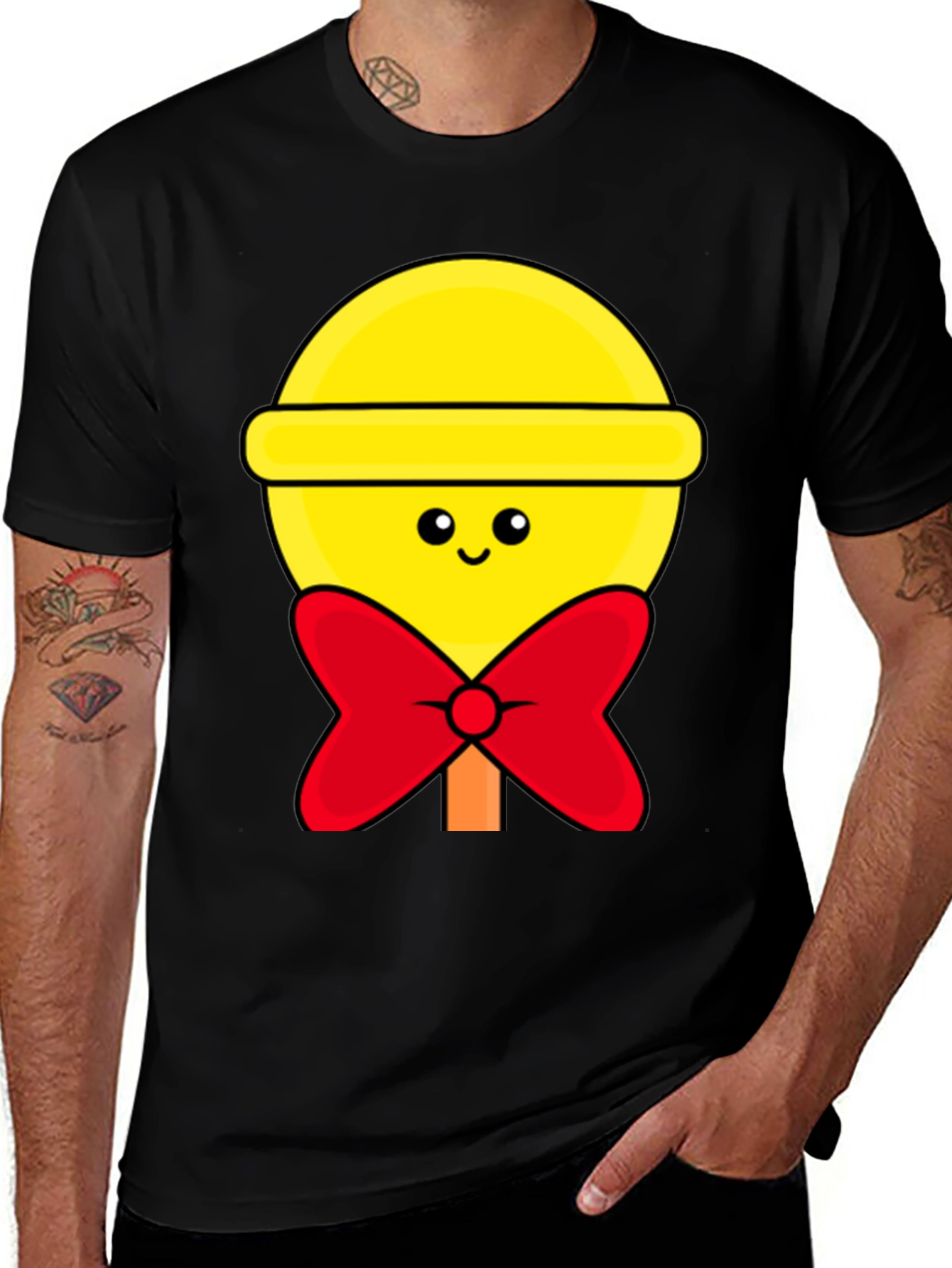 Cute Lollipop Graphic Tee - Sweet Style