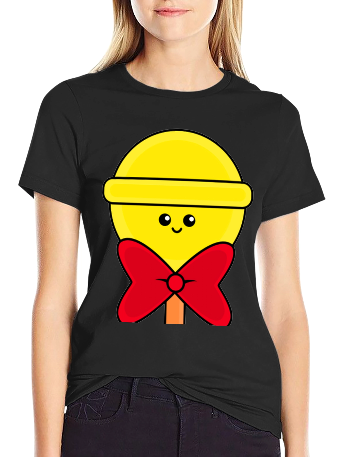 Cute Lollipop Graphic Tee - Sweet Style