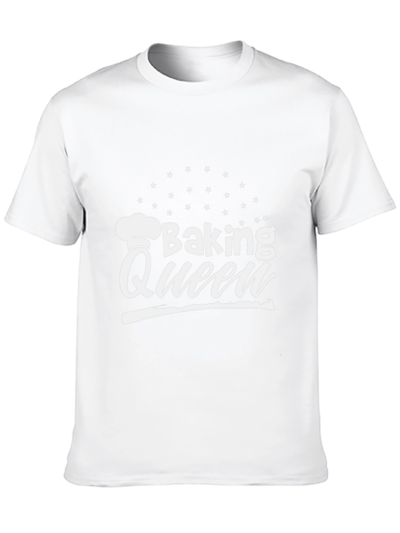 Baking Queen Graphic T-Shirt - Stylish Chef Apparel