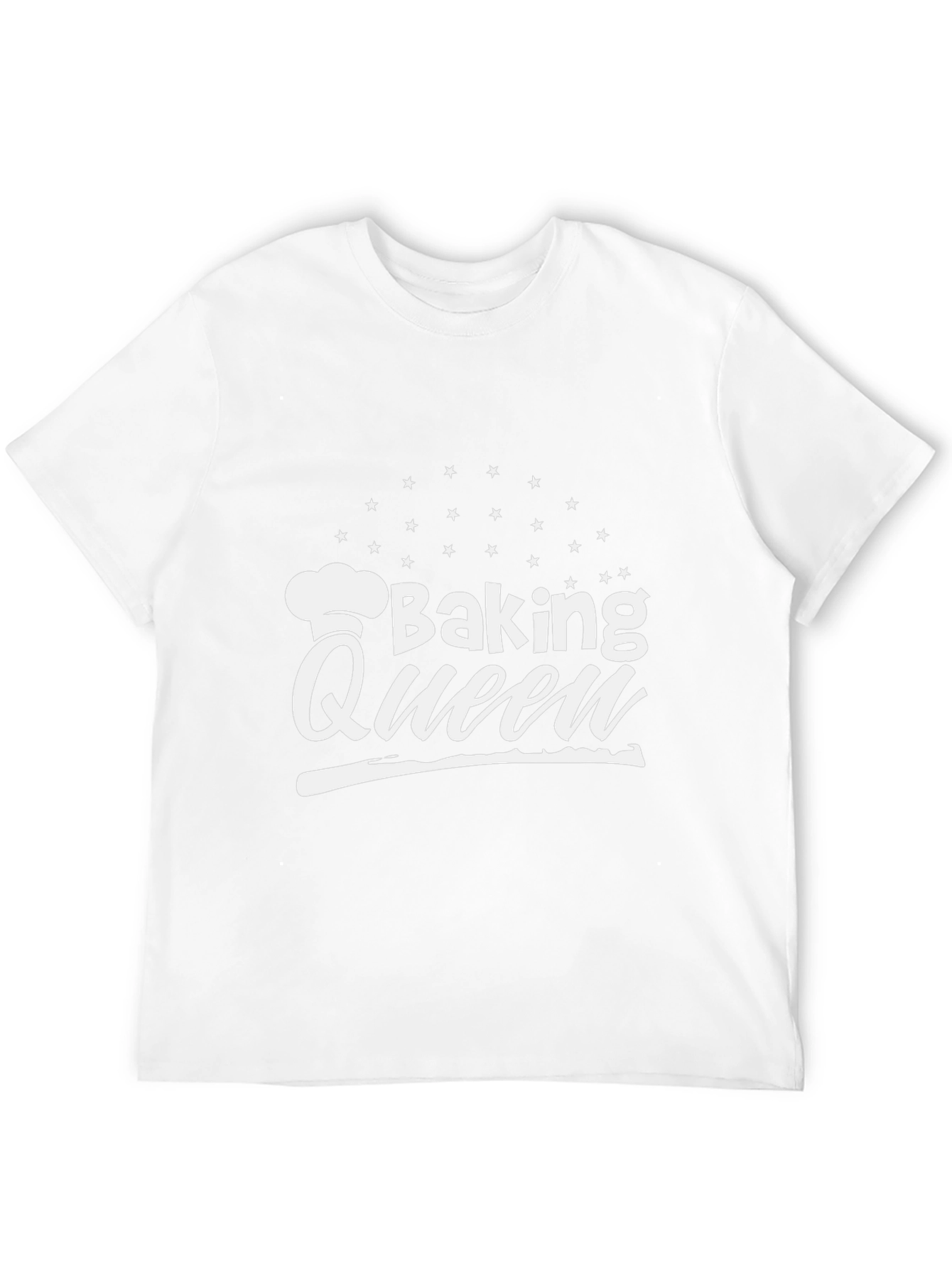 Baking Queen Graphic T-Shirt - Stylish Chef Apparel