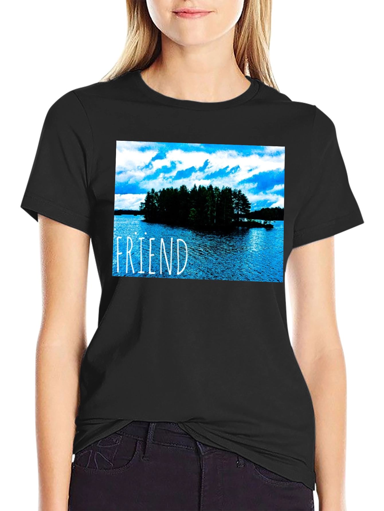 Friend Island T-Shirt - Nature Lover Tee