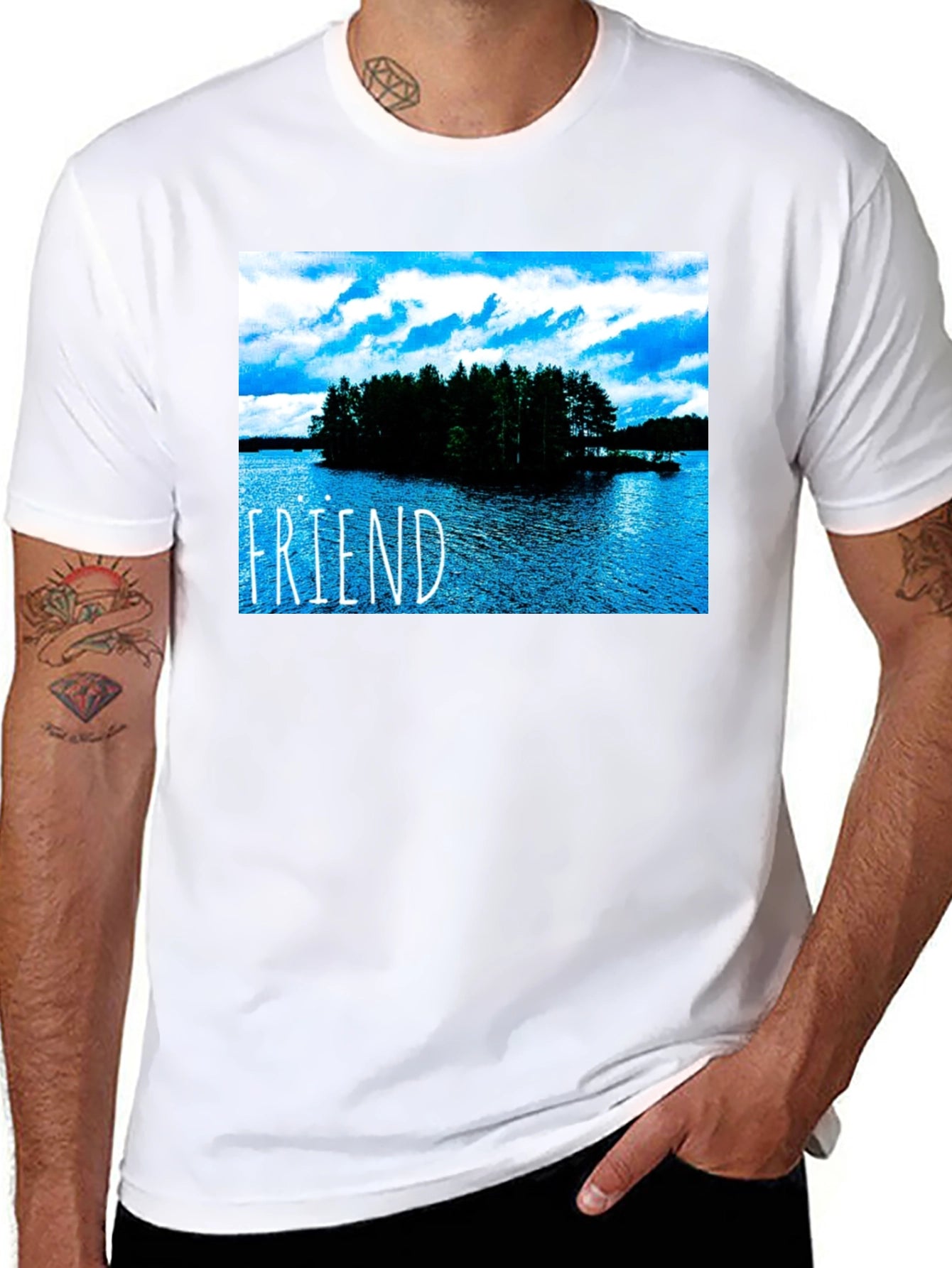 Friend Island T-Shirt - Nature Lover Tee