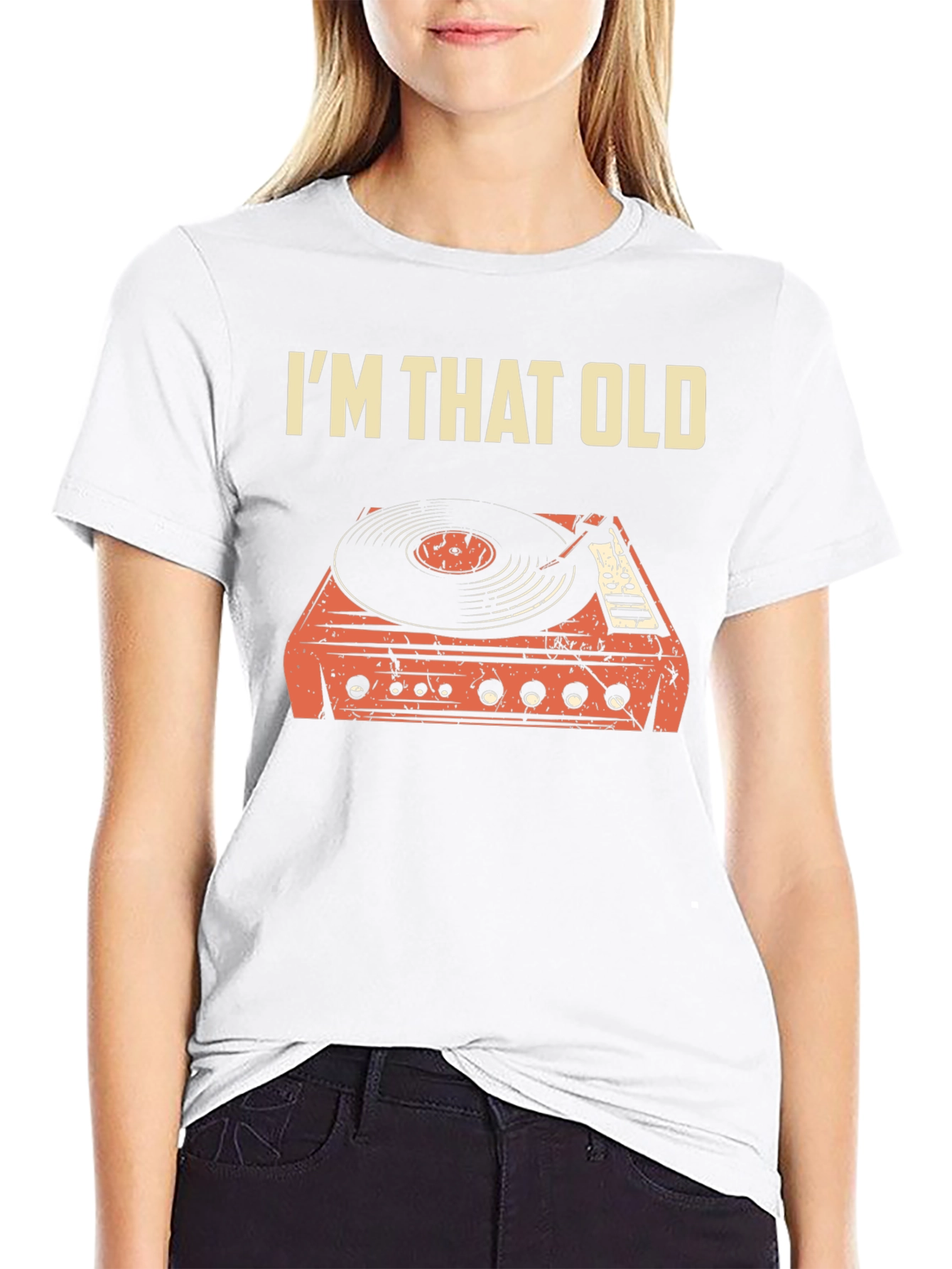 Im That Old Turntable T-Shirt - Retro Music Tee