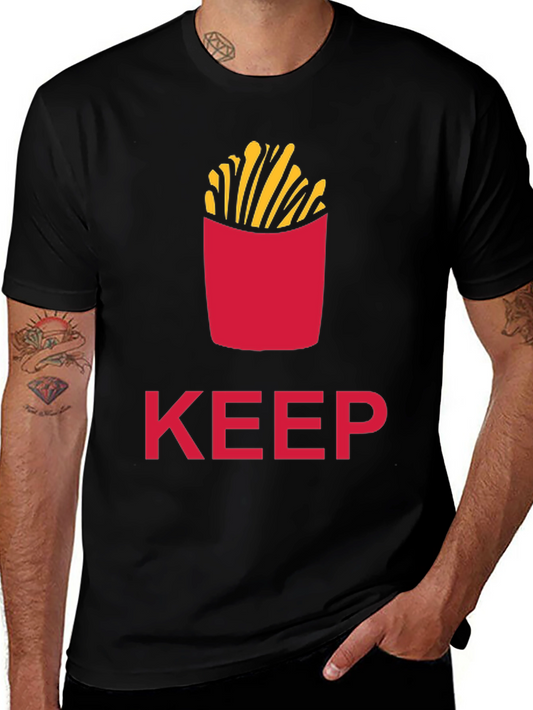 Keep Calm and Eat Fries T-Shirt