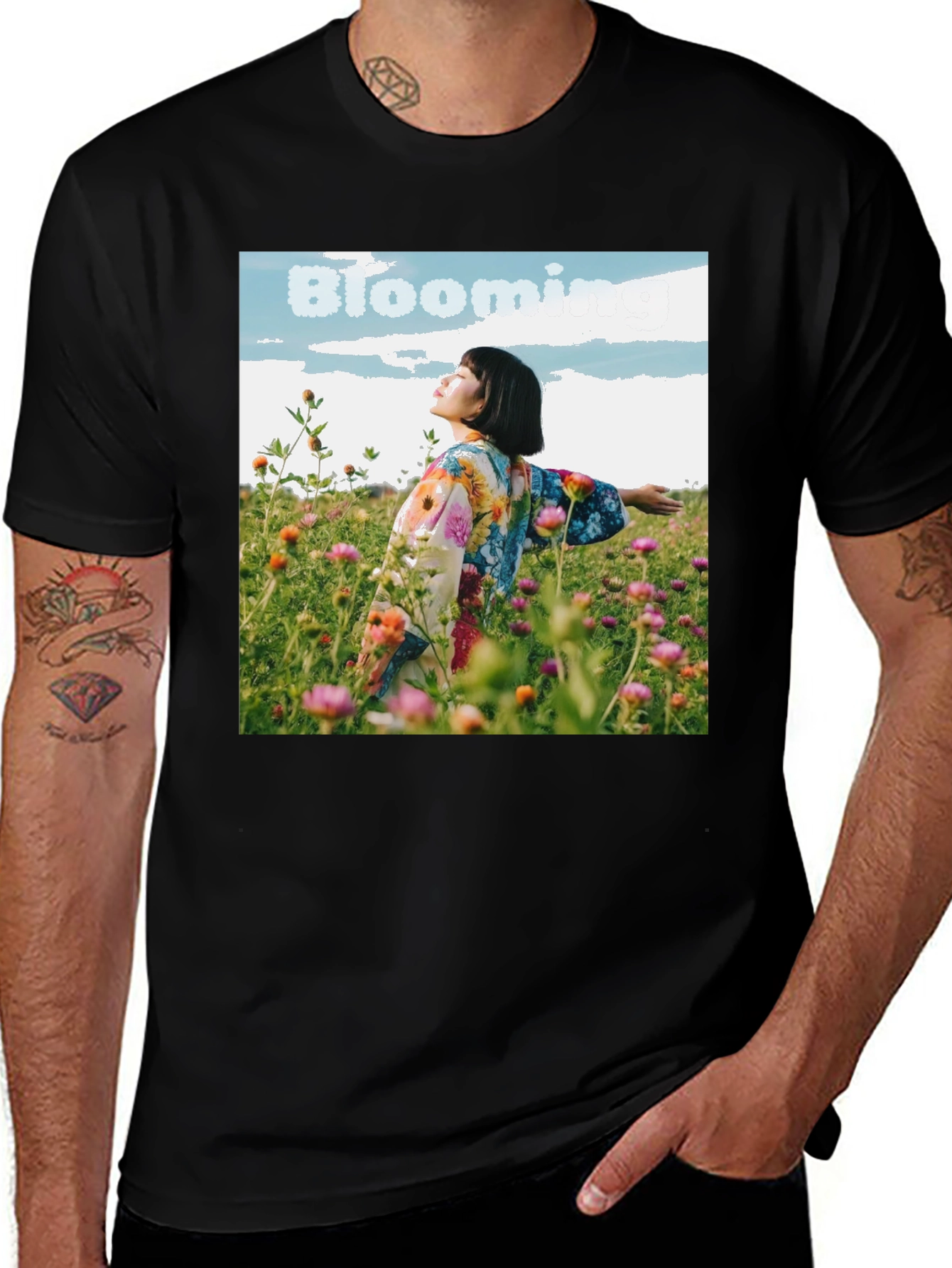 Blooming Floral Field T-Shirt