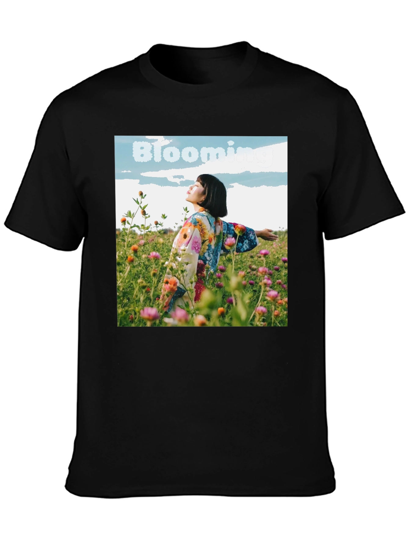 Blooming Floral Field T-Shirt