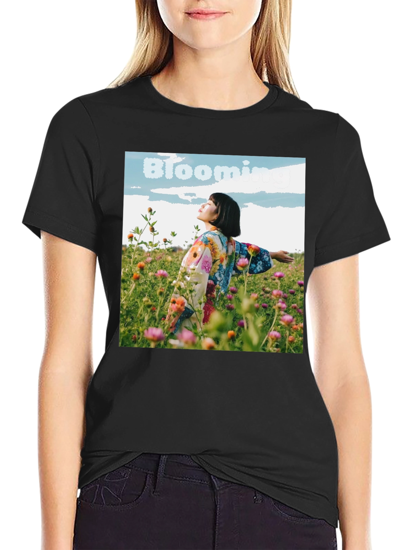 Blooming Floral Field T-Shirt