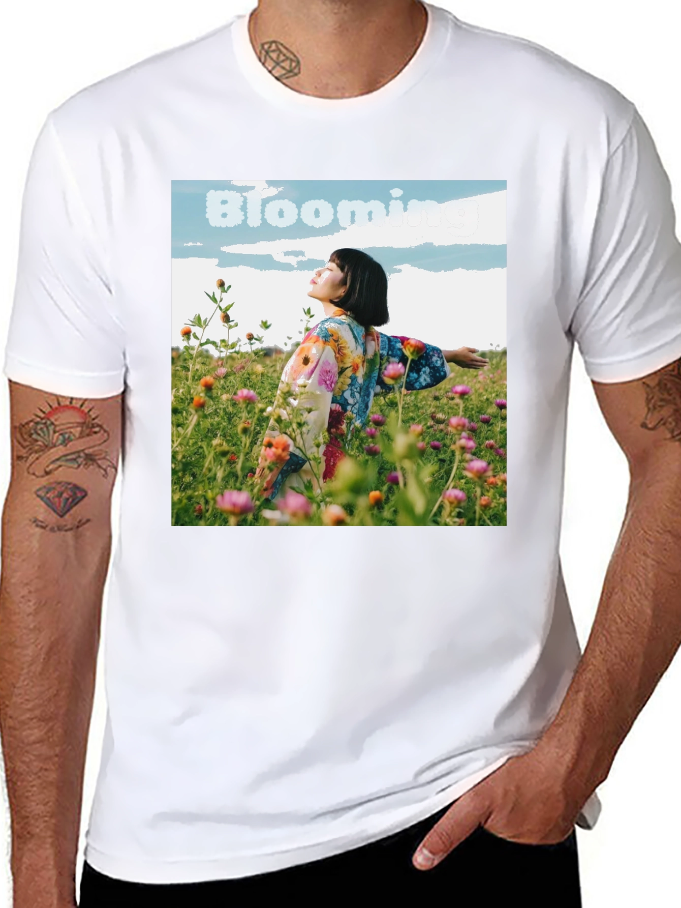 Blooming Floral Field T-Shirt