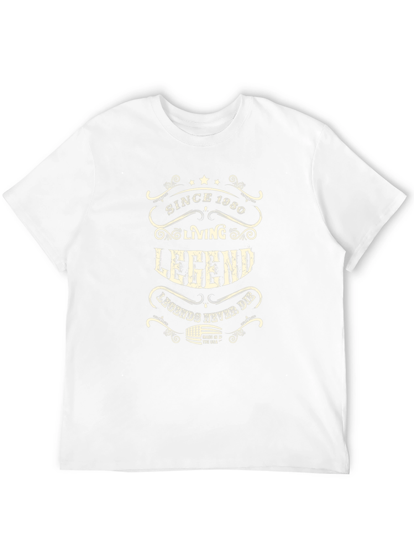 Since 1980 Living Legend Black T-Shirt