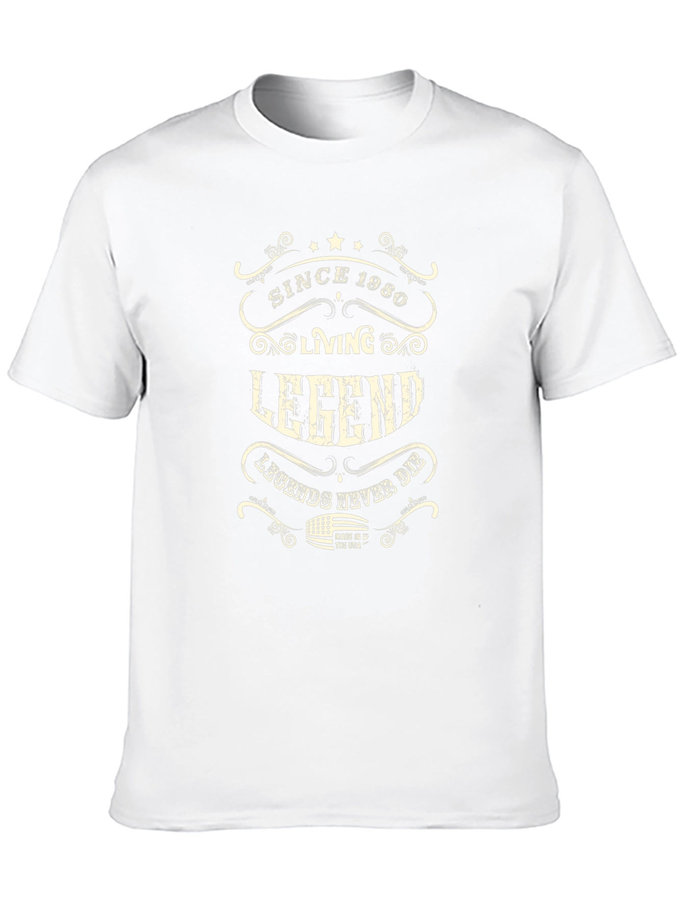 Since 1980 Living Legend Black T-Shirt