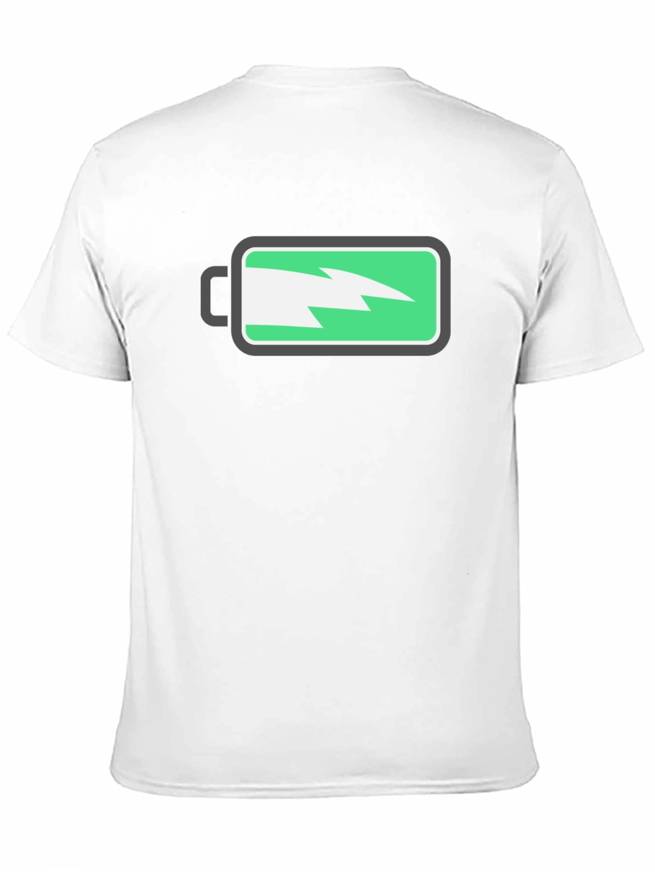 Electric Charge Graphic T-Shirt - Black