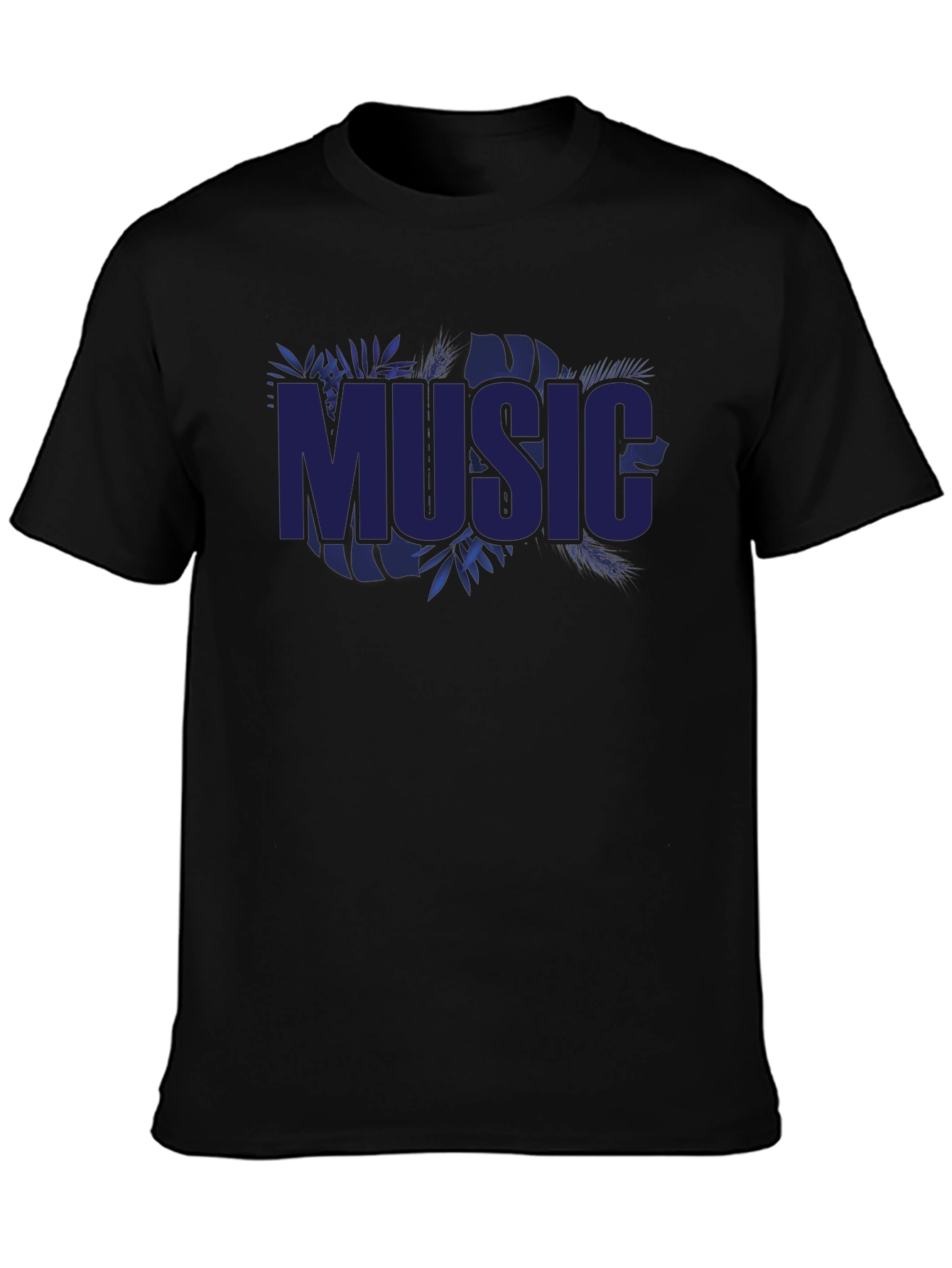 Tropical Music Graphic T-Shirt - Stylish & Comfortable