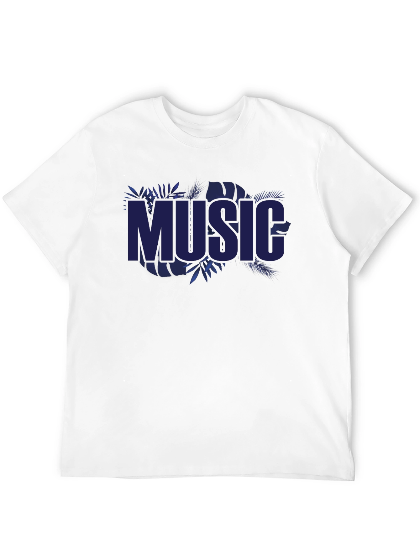 Tropical Music Graphic T-Shirt - Stylish & Comfortable