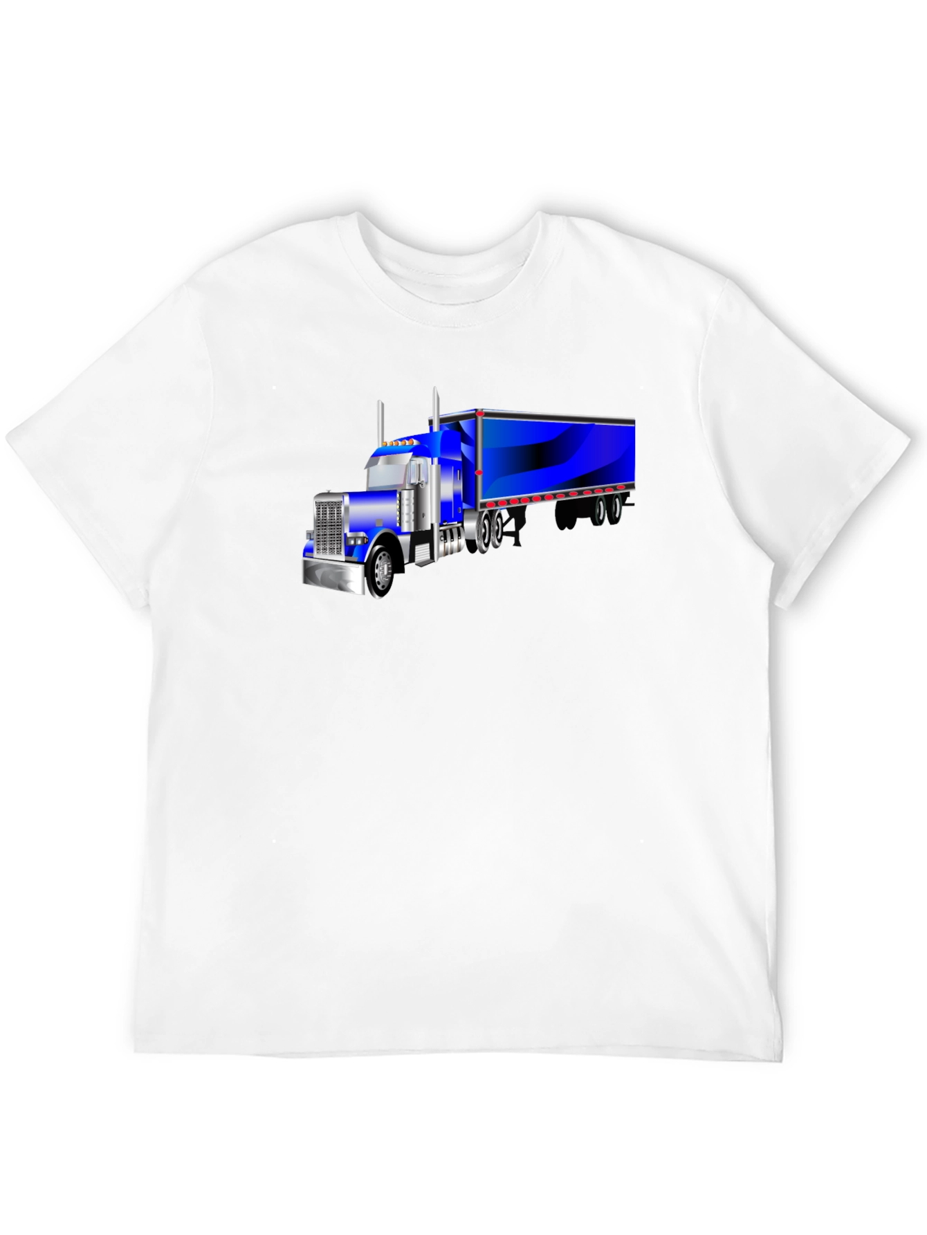 Truck Graphic Tee - Black Short Sleeve Shirt