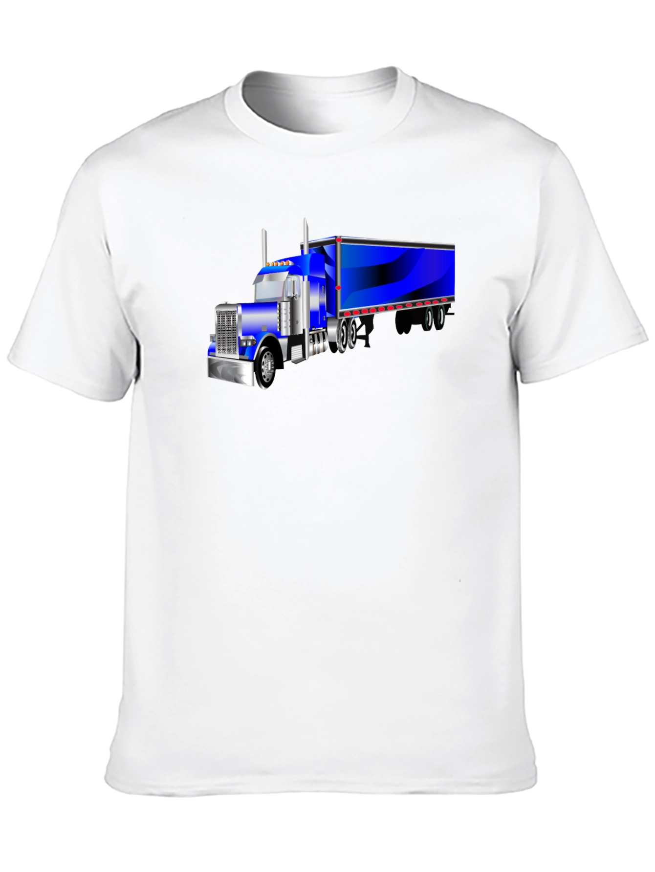 Truck Graphic Tee - Black Short Sleeve Shirt