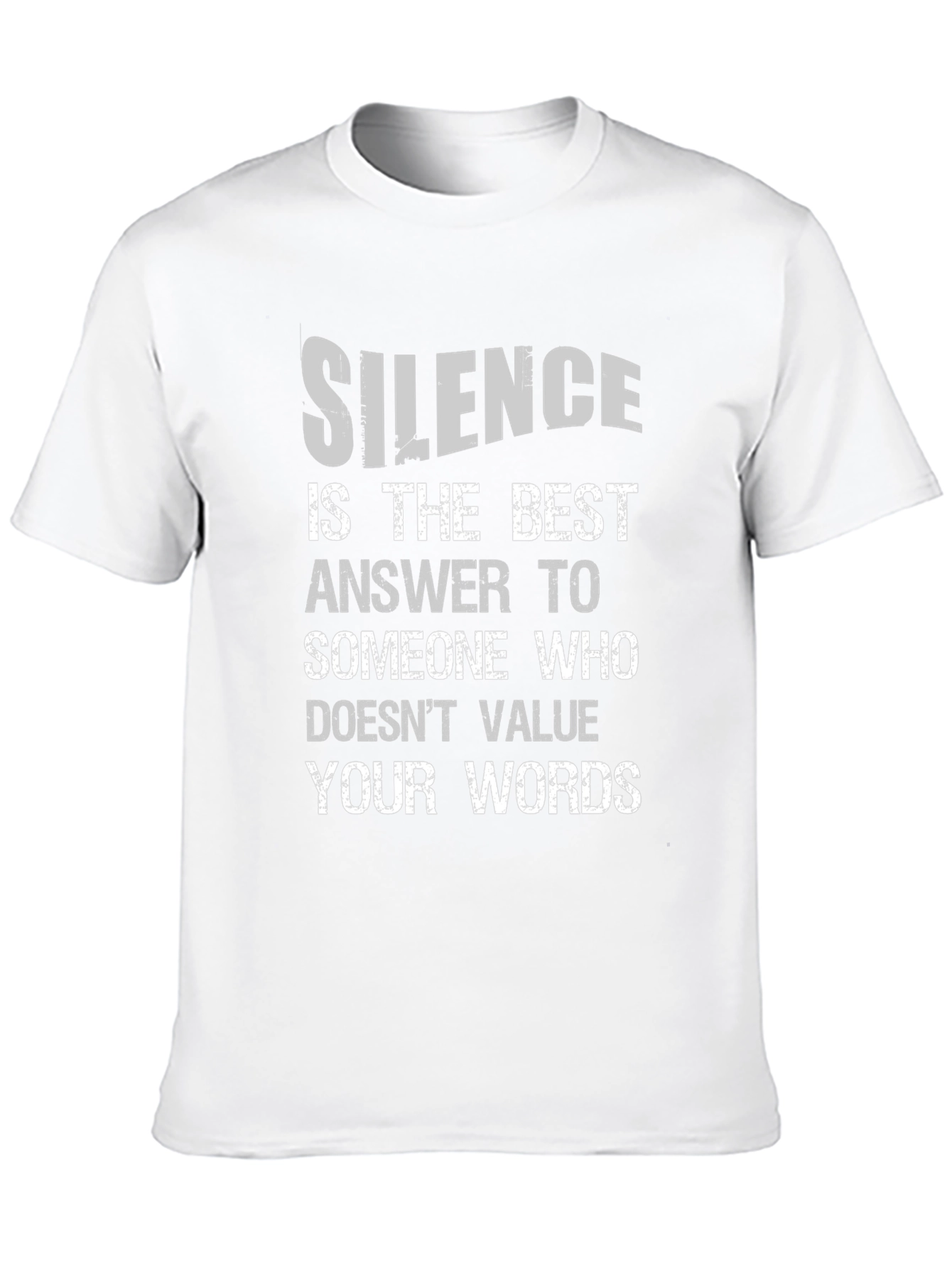 Silence is the Best Answer Graphic Tee