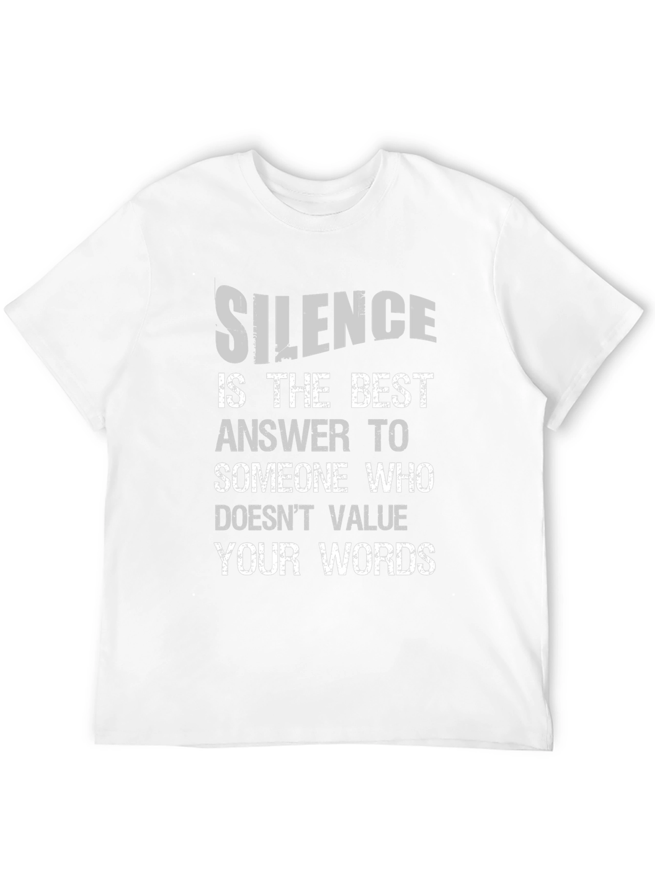 Silence is the Best Answer Graphic Tee
