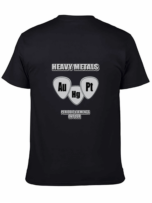 Heavy Metals Periodic Elements Tour Graphic T-Shirt