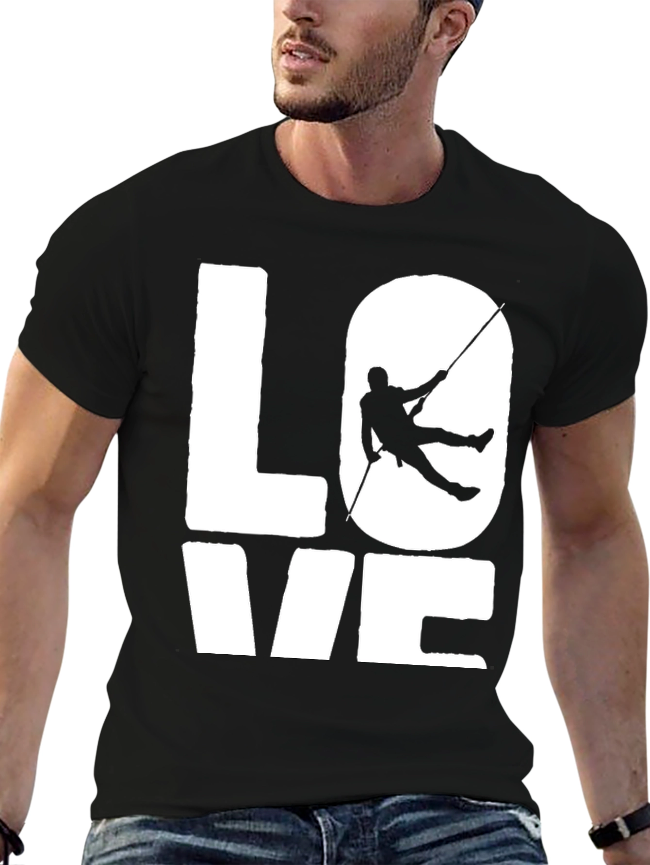 Love to Climb Black T-Shirt