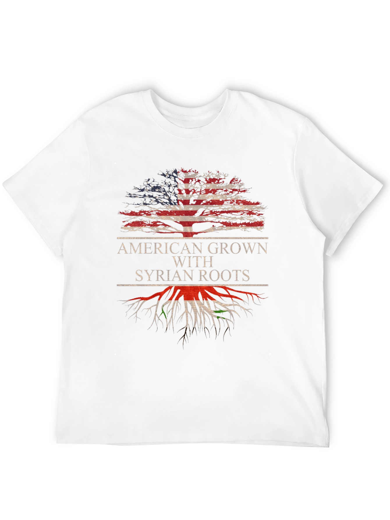 American Grown with Syrian Roots T-Shirt