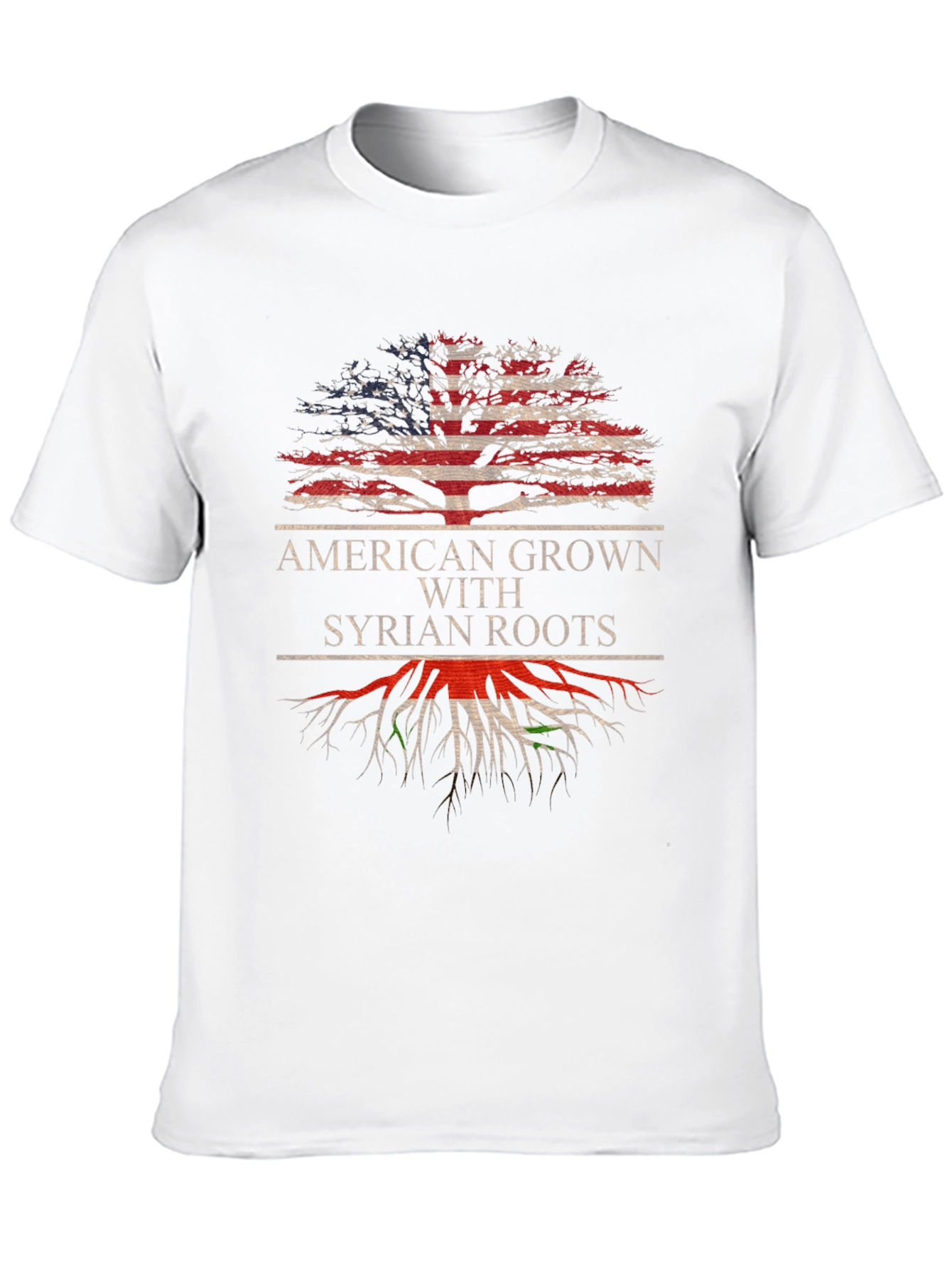 American Grown with Syrian Roots T-Shirt