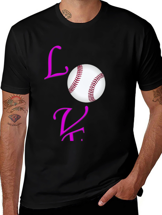 Love Baseball Graphic Tee