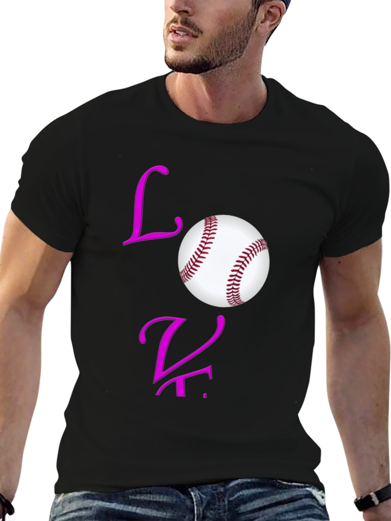 Love Baseball Graphic Tee