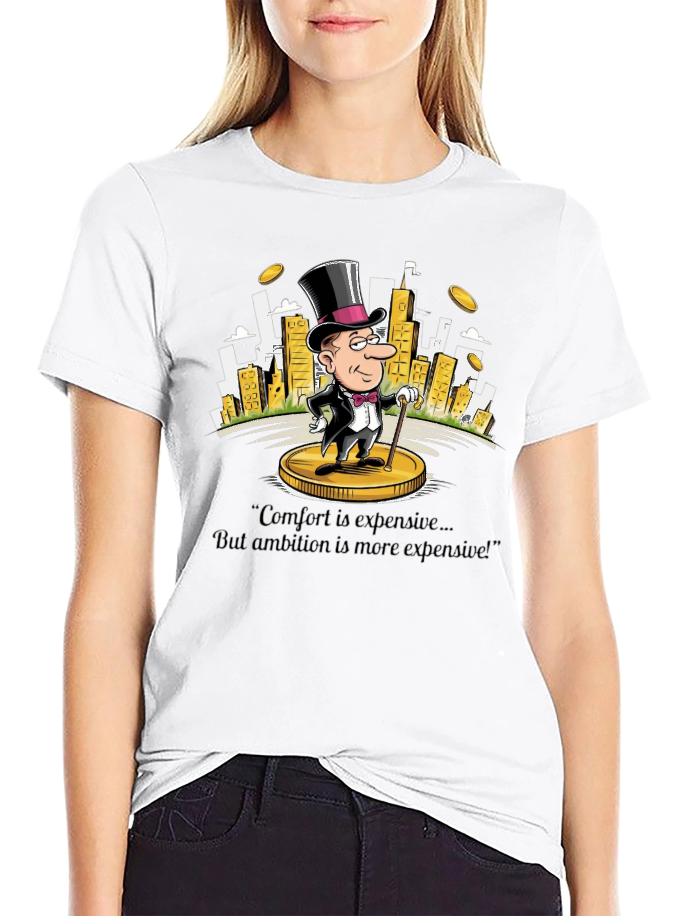 Monopoly Man Comfort Ambition T-Shirt