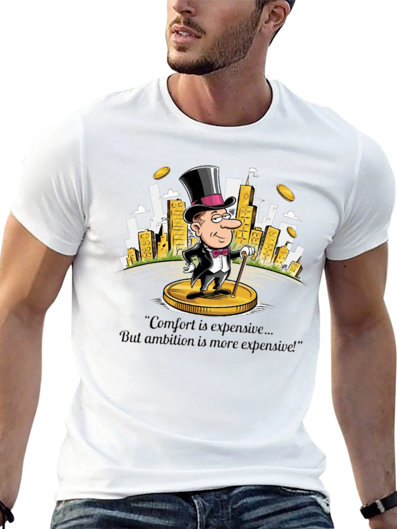 Monopoly Man Comfort Ambition T-Shirt