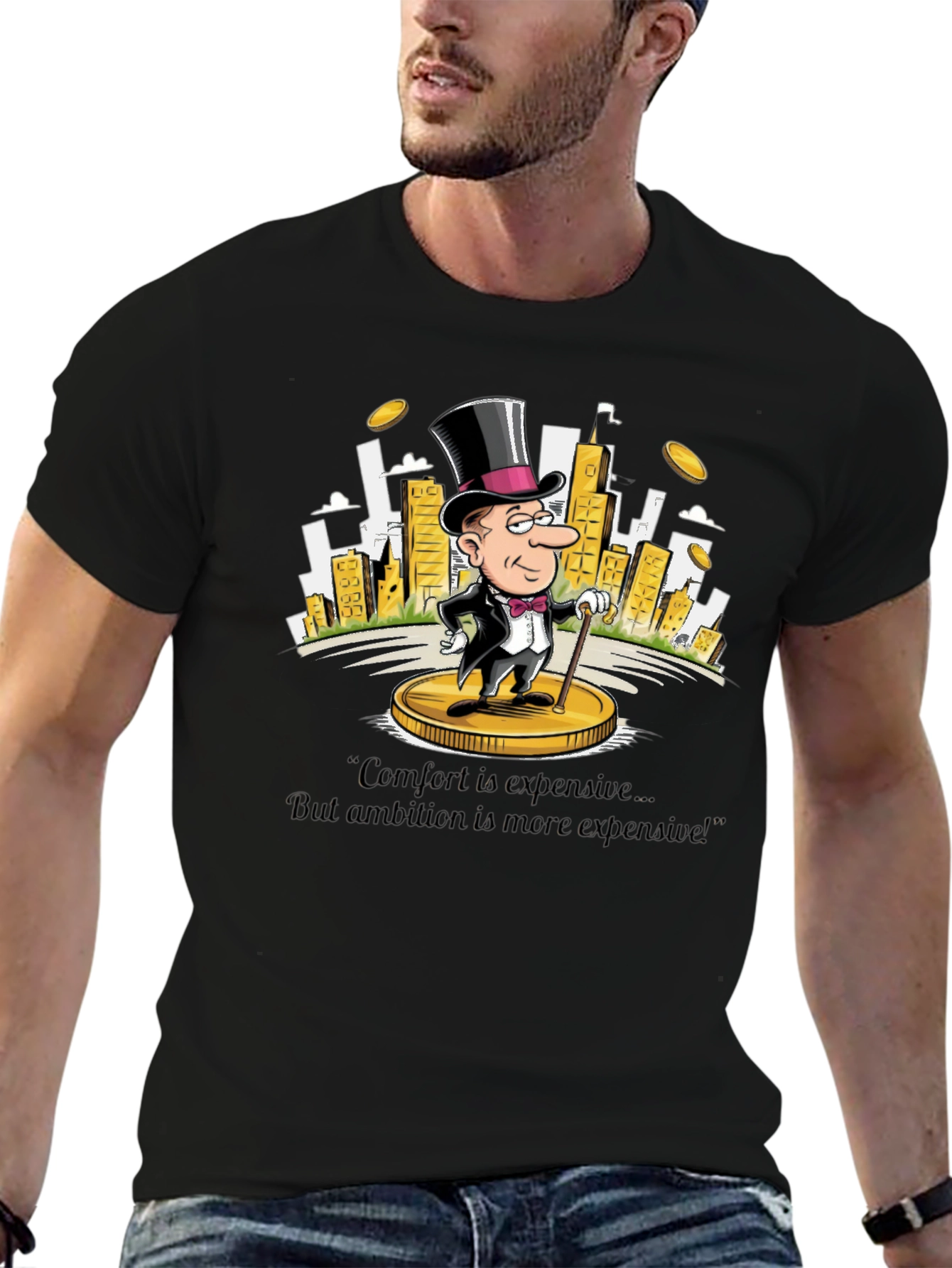 Monopoly Man Comfort Ambition T-Shirt