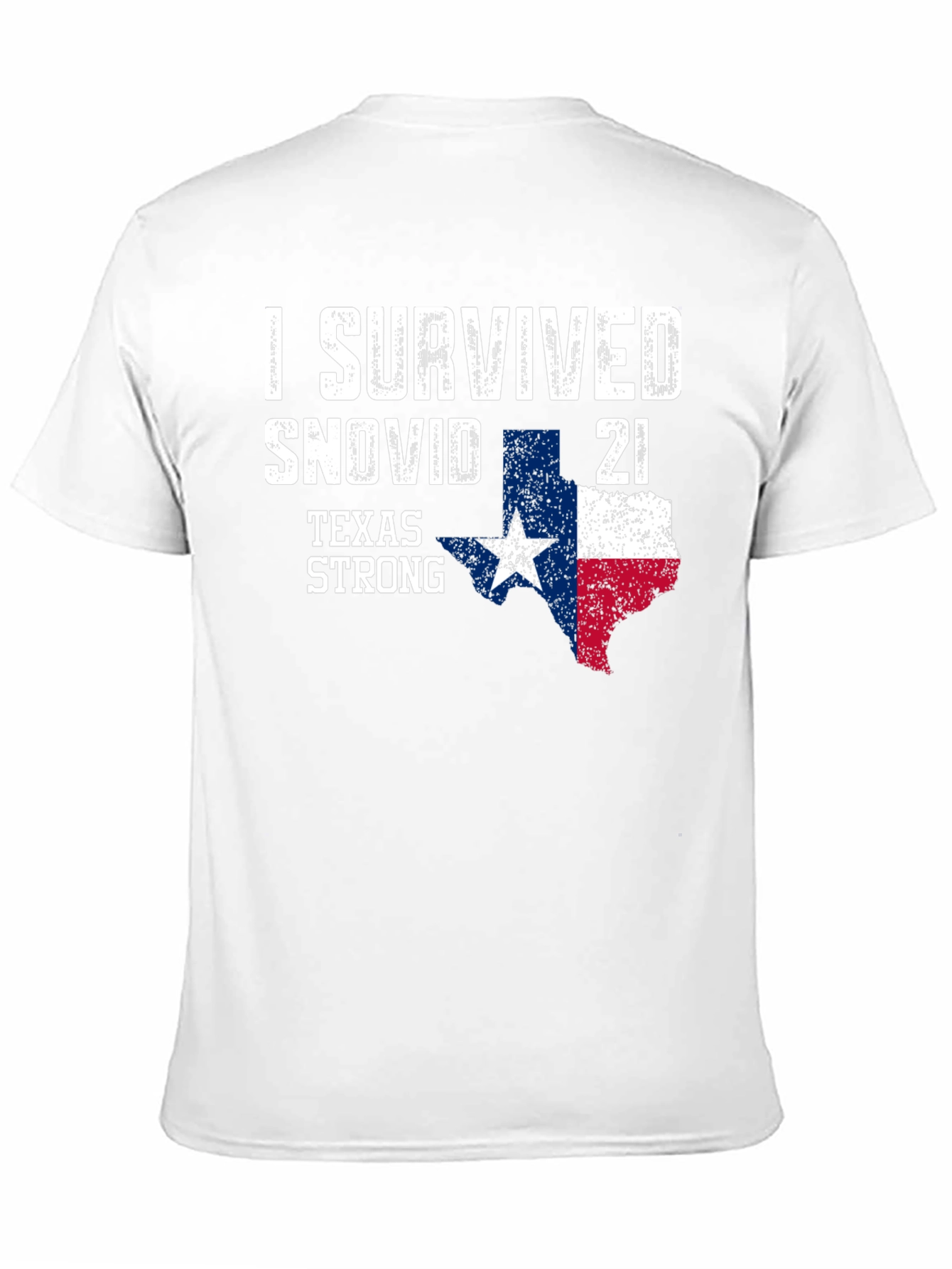 I Survived Snovid 21 Texas Strong T-Shirt