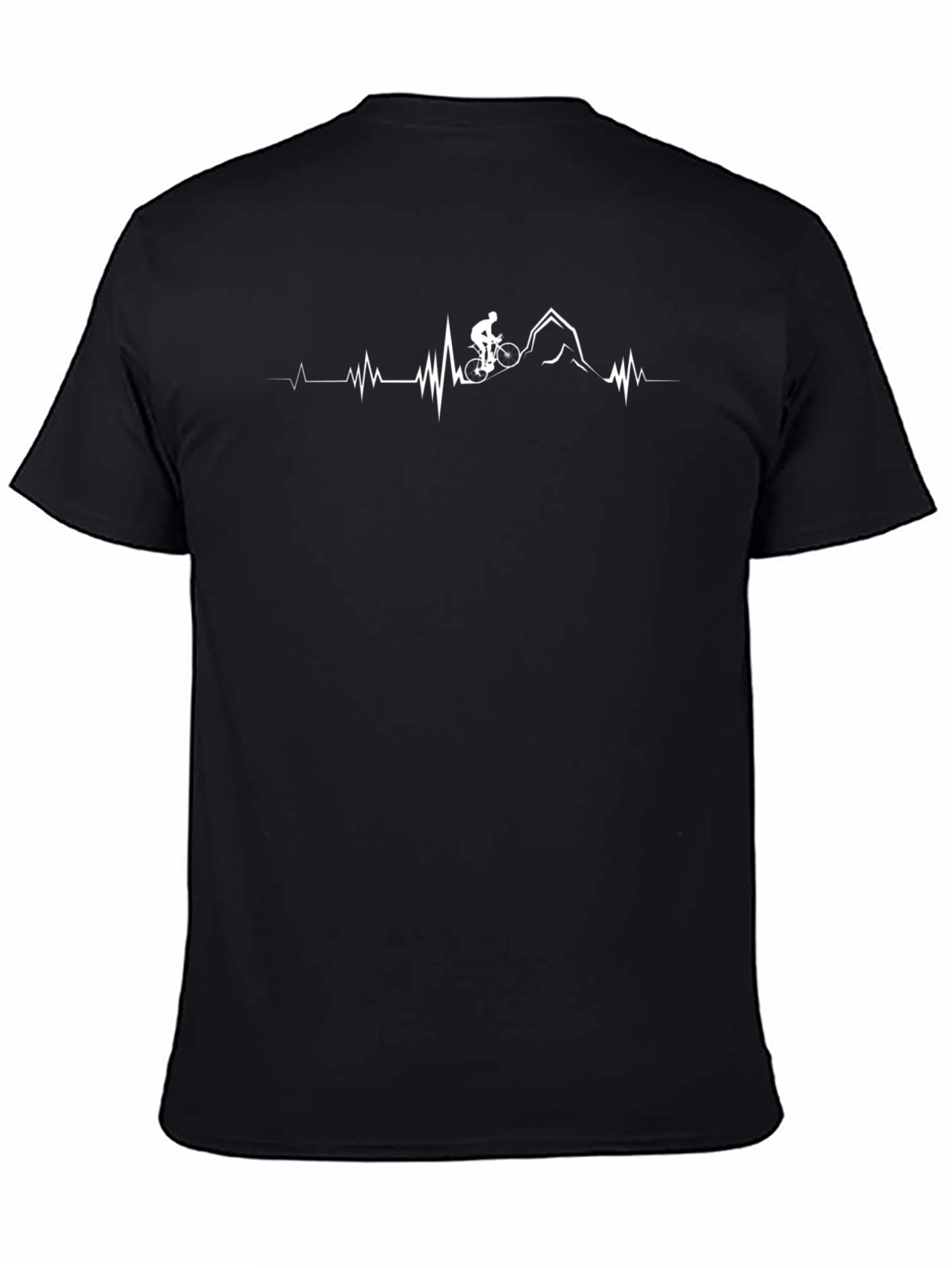 Mountain Biker Heartbeat T-Shirt