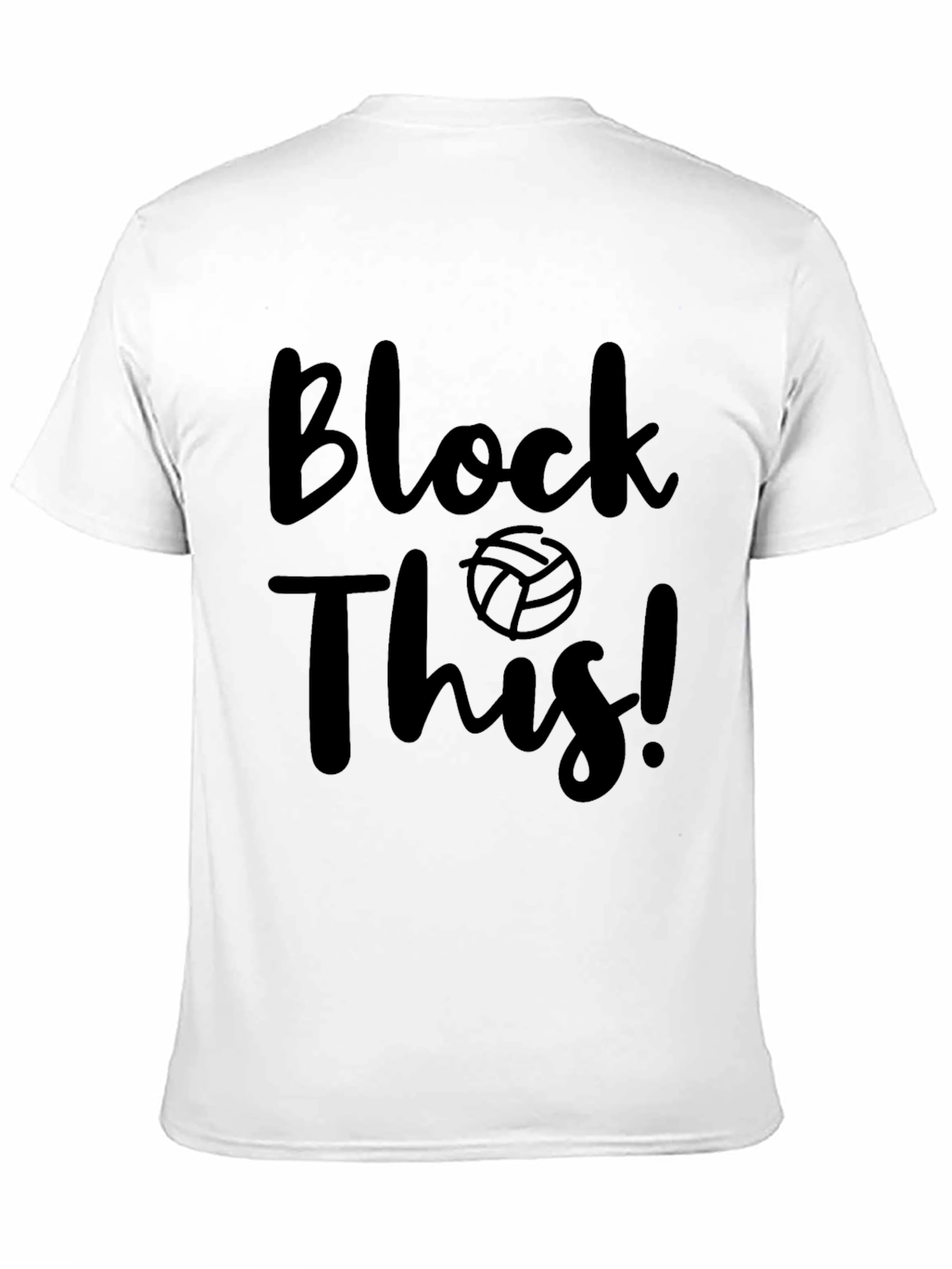 Block This! Volleyball Graphic T-Shirt