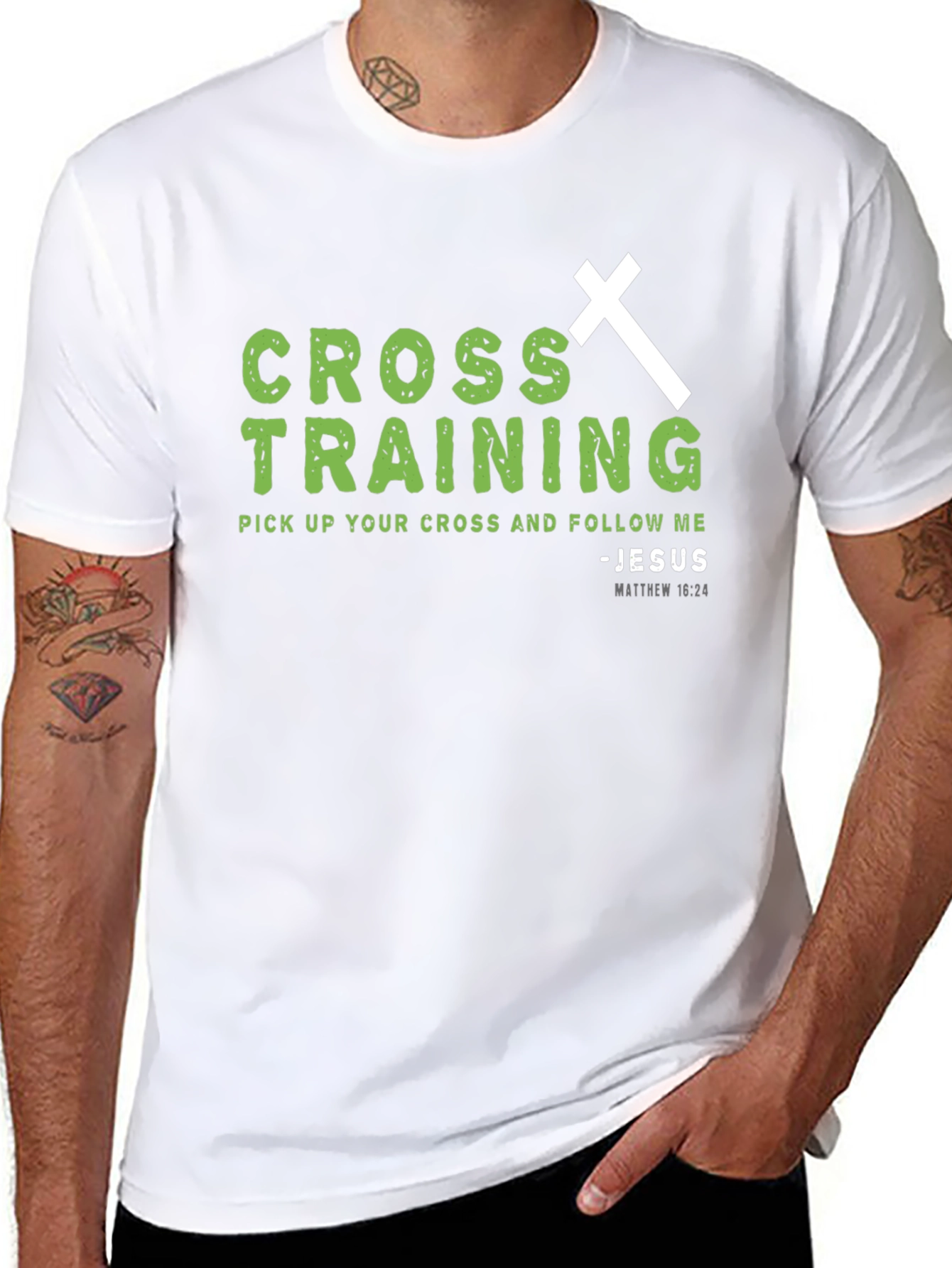 Cross Training T-Shirt - Faith Based Apparel