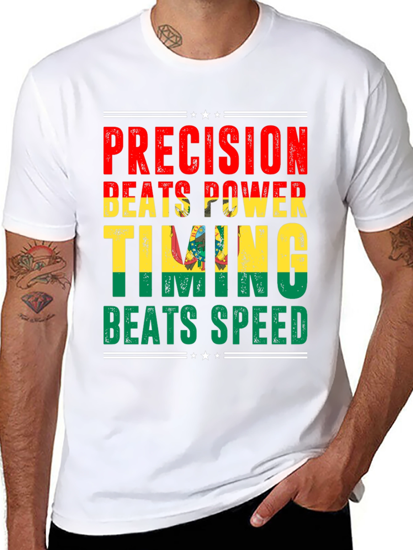 Precision Beats Power T-Shirt