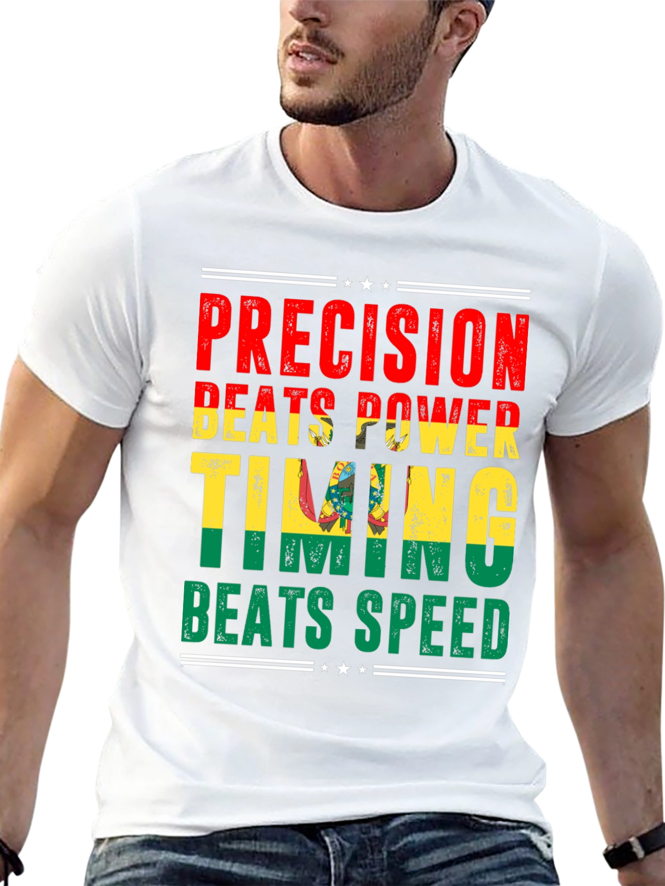 Precision Beats Power T-Shirt